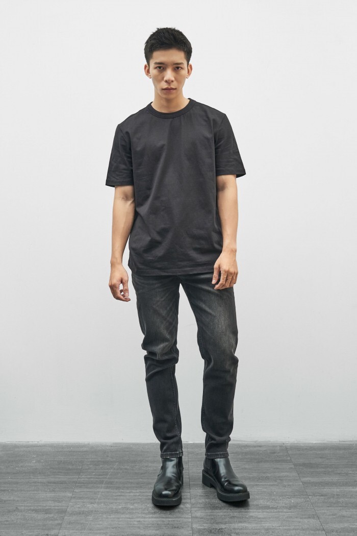 Routine Short Sleeve T-Shirt - Form Regular - Black - Any Size gallery