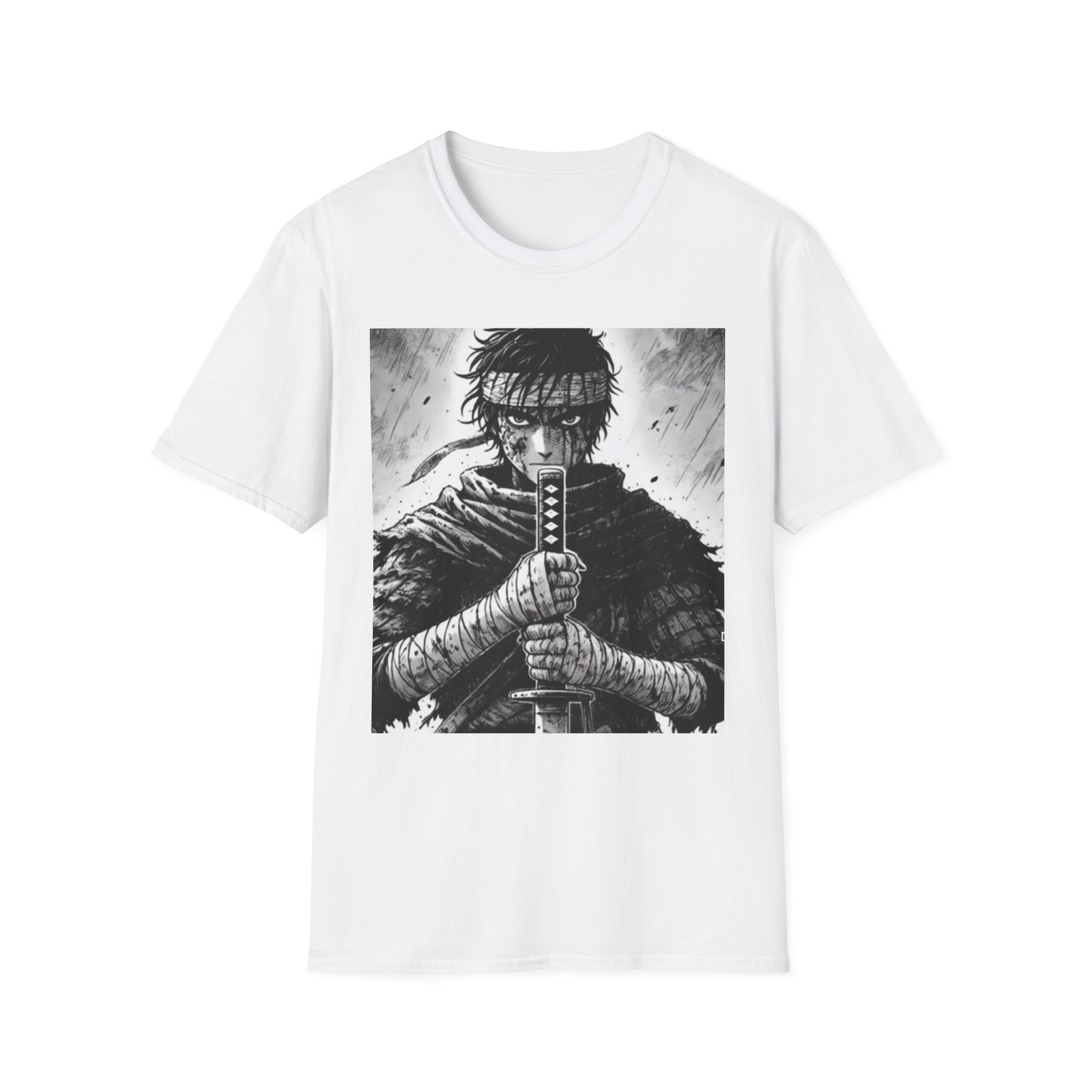 Samurai Warrior Graphic T-Shirt, Unisex Tee, Anime Apparel, Gift for Gamers, gallery