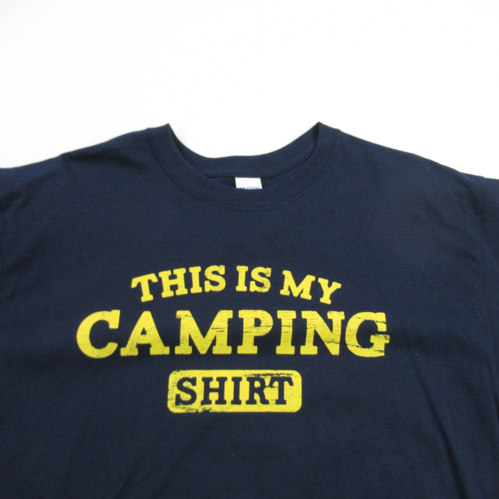 Camping Shirt Mens Large Short Sleeve Crew Neck Lightweight gallery