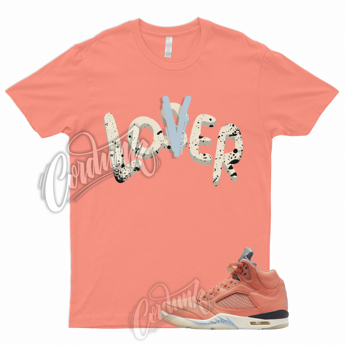 LO T for 5 Crimson Bliss Leche Blue Sail Shirt To Match 5 Coral Jordan gallery