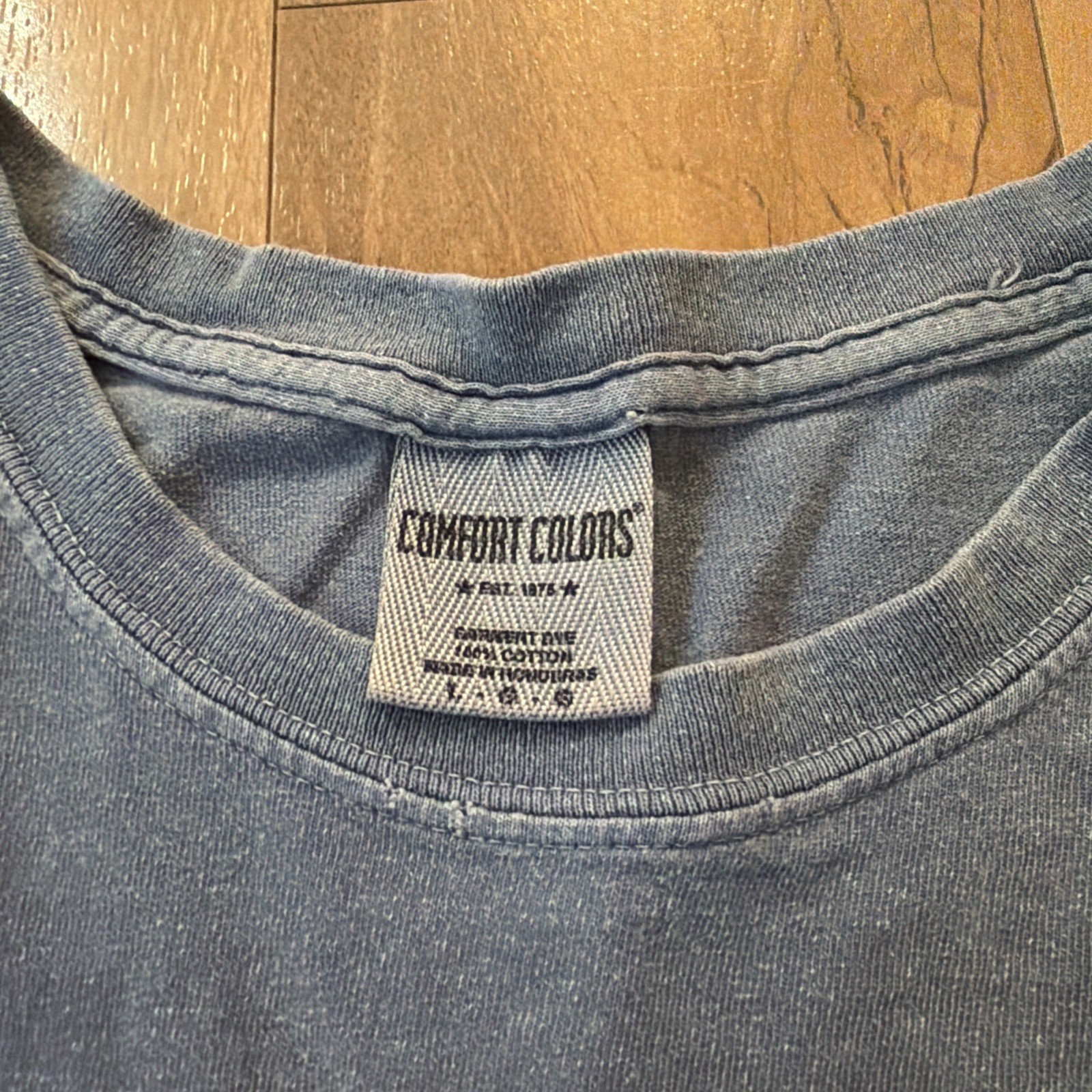 Ron Jon Surf Shop Panama City Beach Mens Large Blue Summer Cotton Comfort Colors gallery