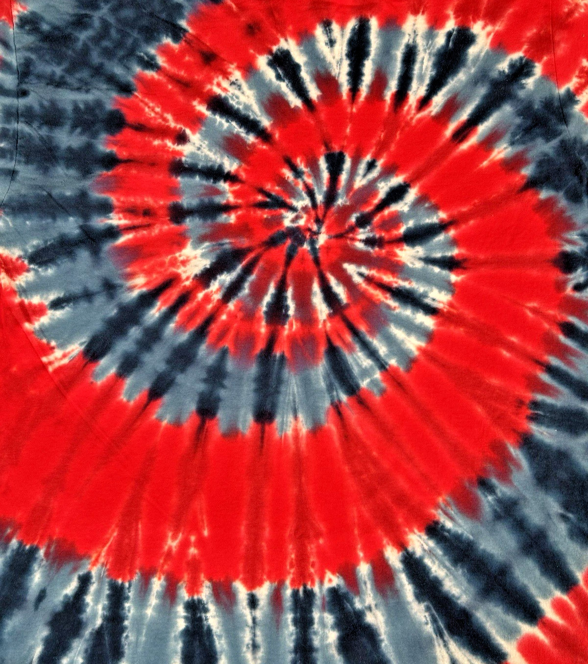 Grateful Dead Spiral Bears Multi Color Tie-Dye T-Shirt Size Large New gallery