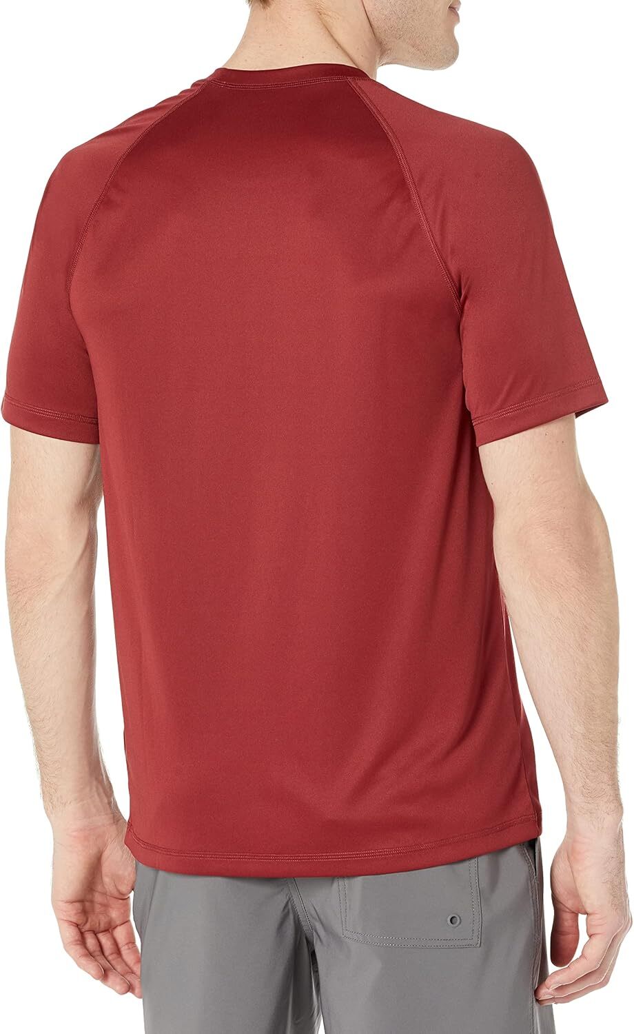 Quick-Dry UPF 50 Swim Tee for Men Slim Fit Short Sleeve Rash Guard Shirt gallery