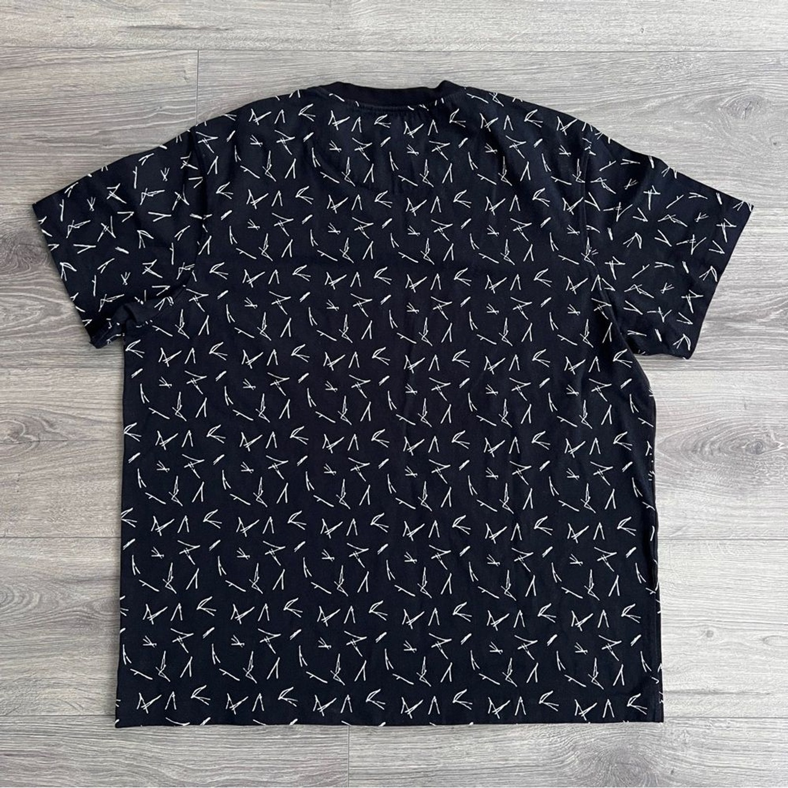 AMERICAN GIANT Mens Heavyweight Pocket Tee XL Black Crewneck Casual Workwear 90s gallery