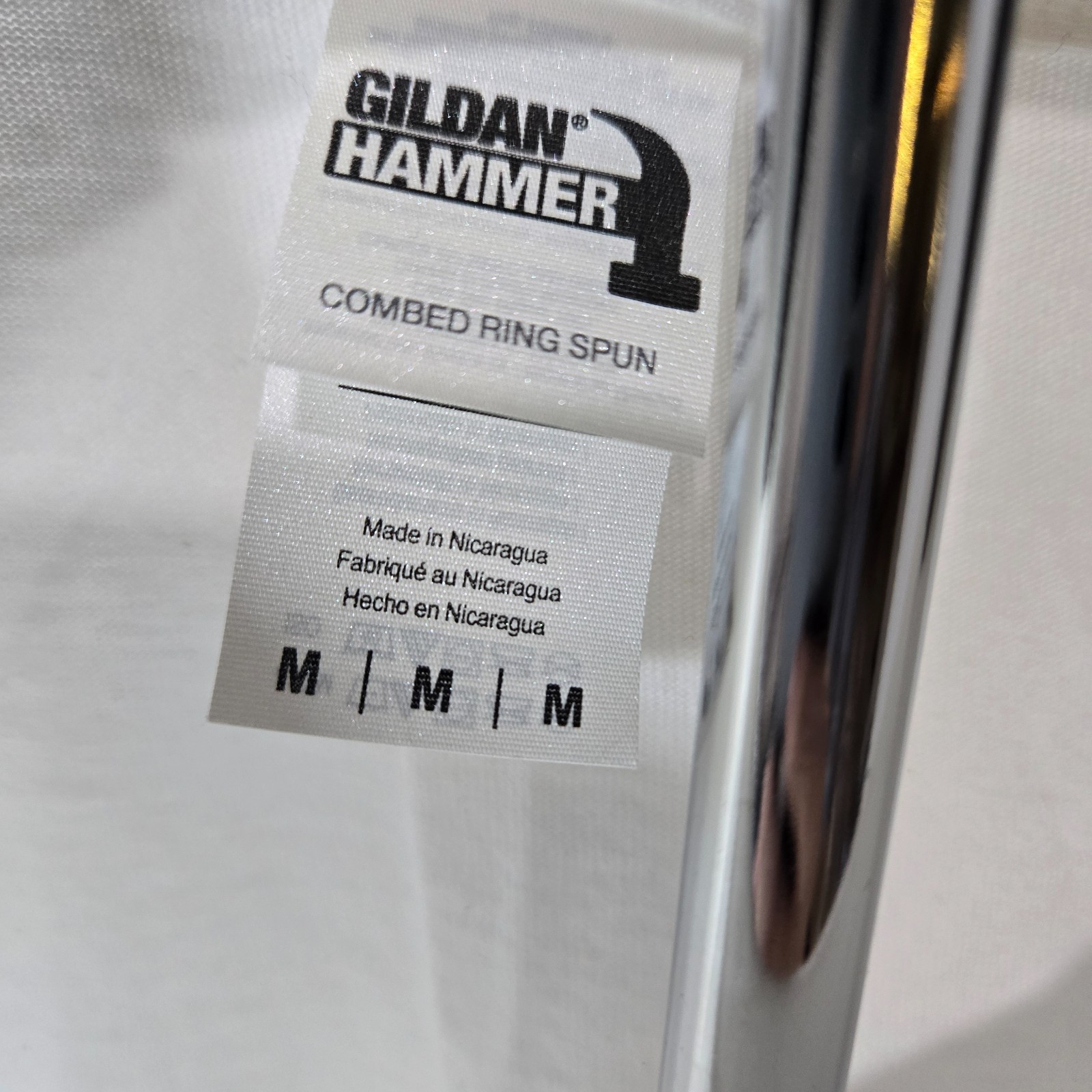 Gildan Hammer FaZe Clan Men's Trust Logo Graphic T-Shirt White Size M gallery