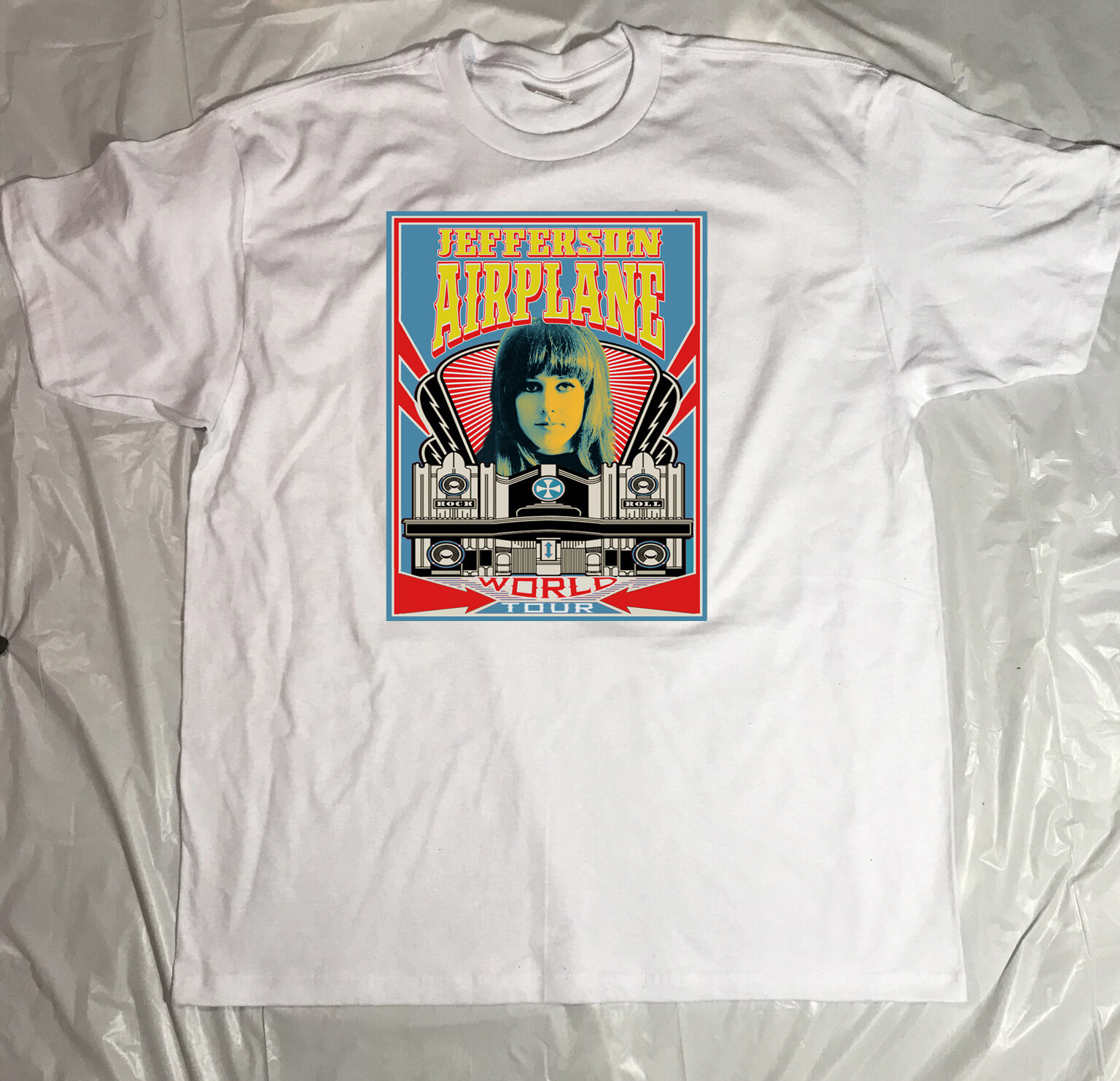 Jefferson Airplane new T SHIRT Grace Slick all sizes s m lg xl xxl 3XL