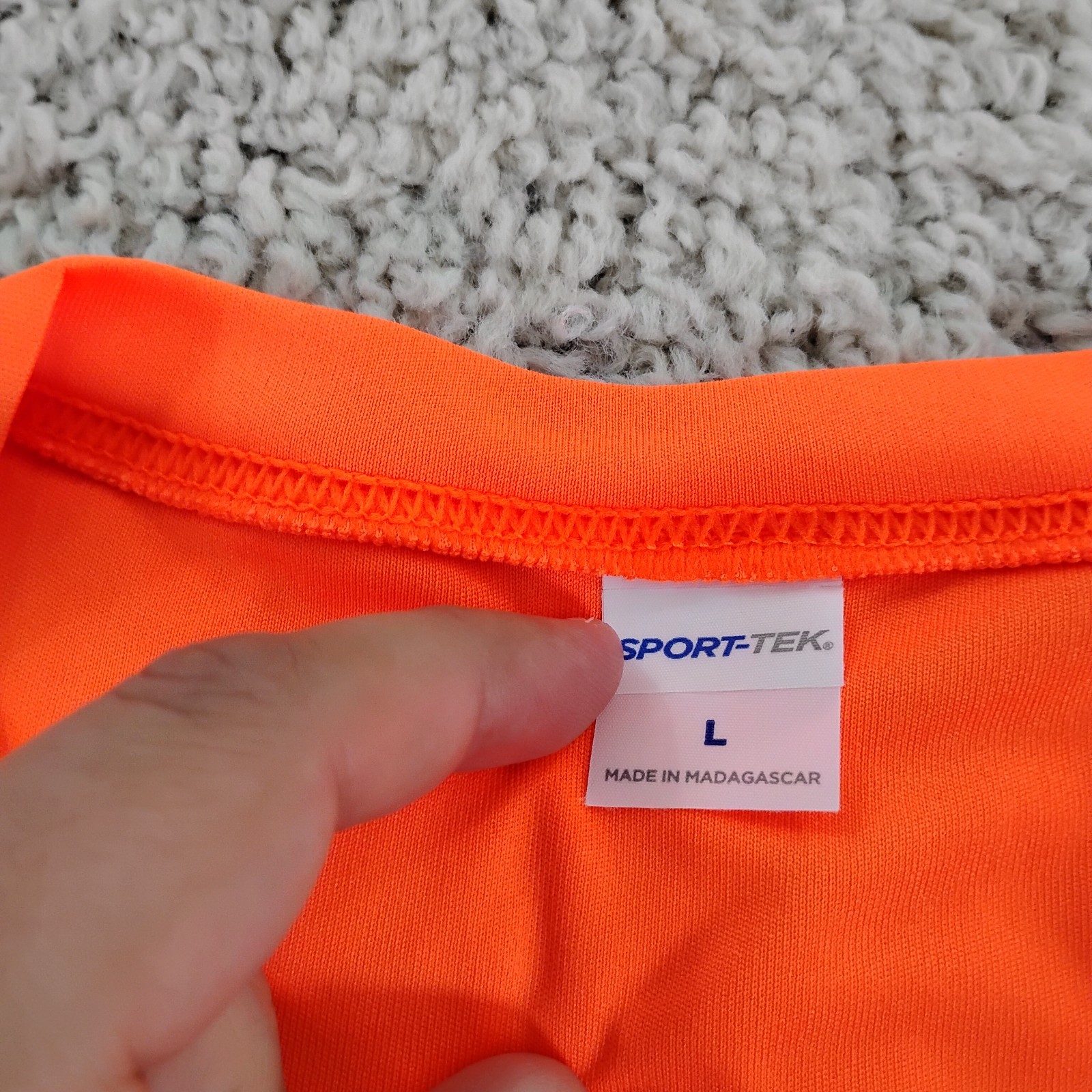 Dirty Hooker Shirt Mens Large Orange Performance Fishing Beach Beer Outdoor A6 gallery