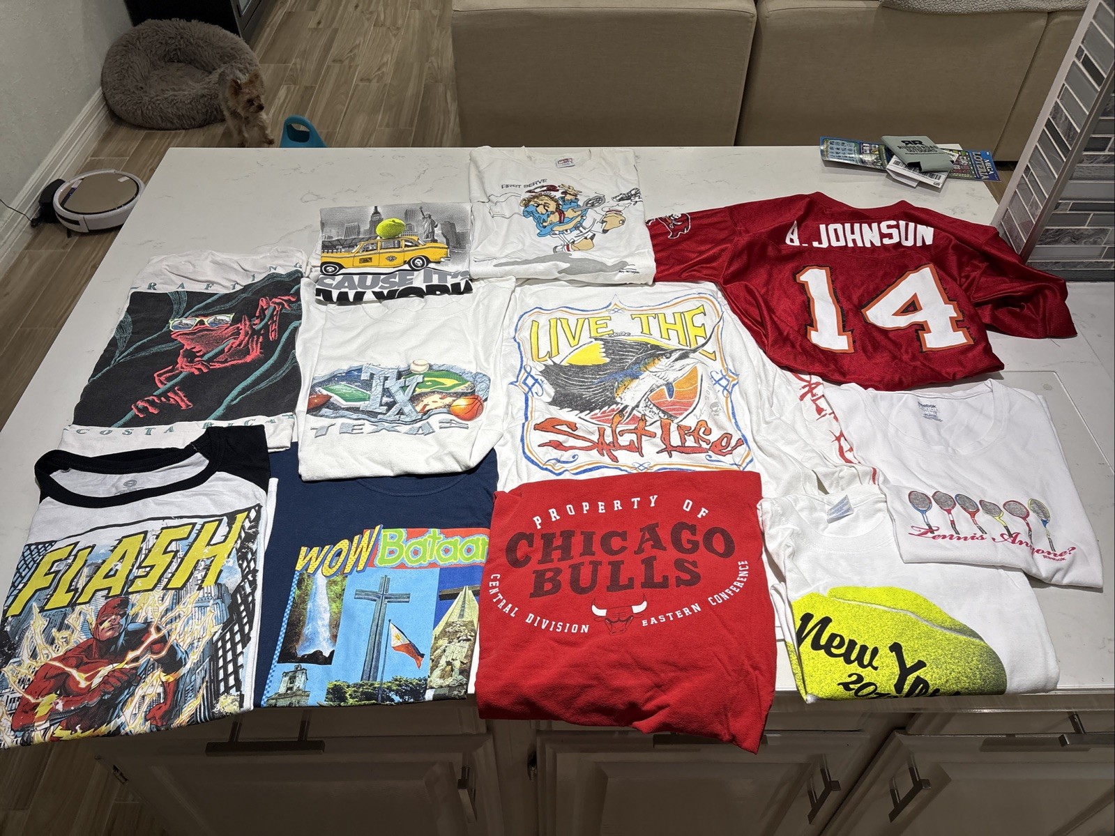 Vintage T Shirt Lot of 11 Tees Bundle Reseller USA Y2K 90s Mixed Lot Pop Culture
