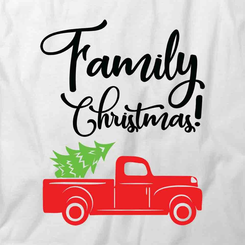 FAMILY CHRISTMAS TShirt Tee Short-Sleeved Cotton HOLIDAY CLOTHING S1WCA567 gallery