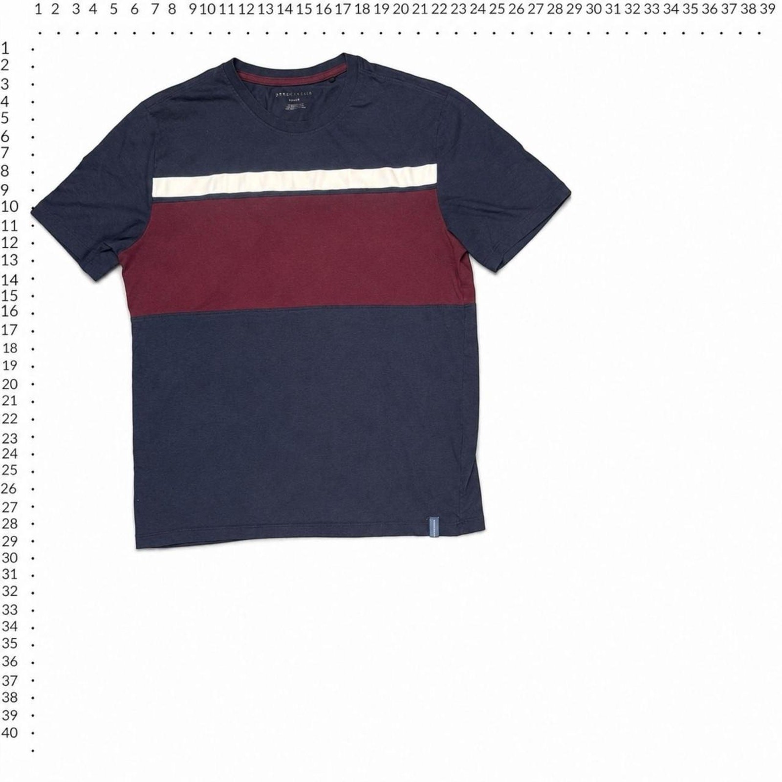 Perry ellis colorblock crew neck gallery