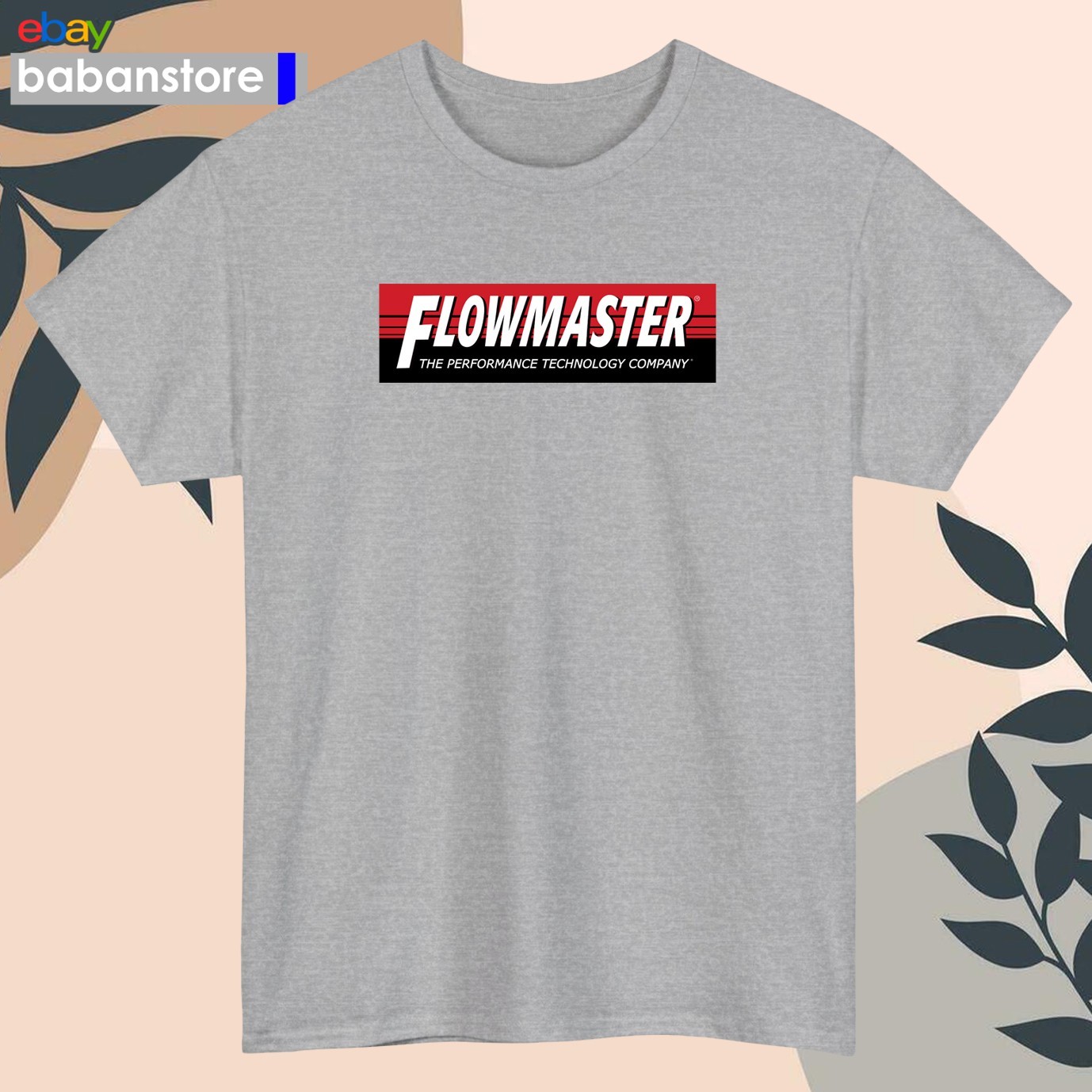 FLOWMASTER The Muffler Shirt Logo Black/White/Grey/Navy/Red/Light Blue S-5XL gallery