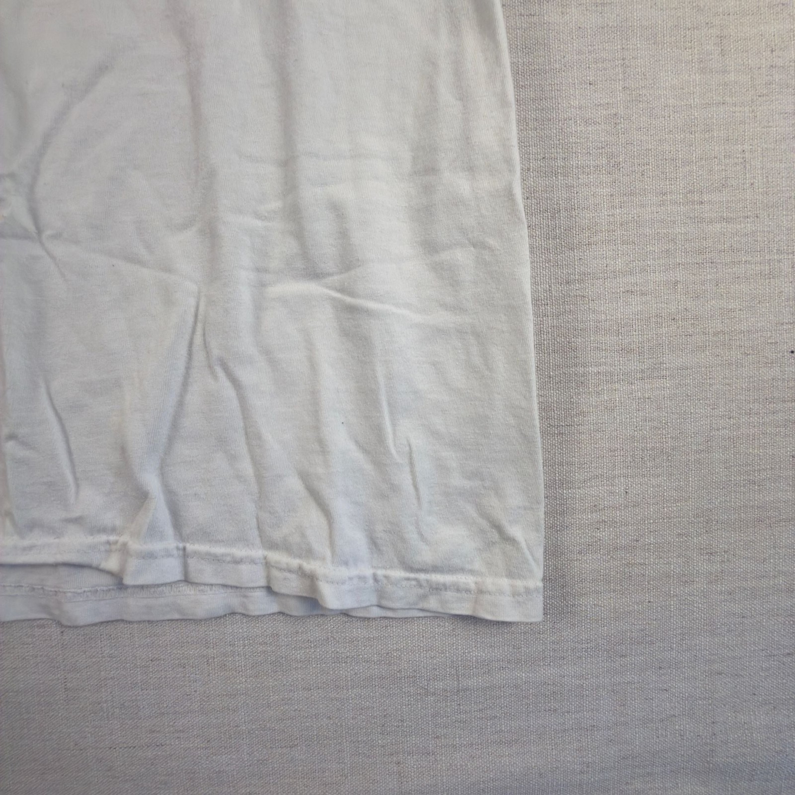 Nike Vintage Embroidered Swoosh T-Shirt White Size Large gallery
