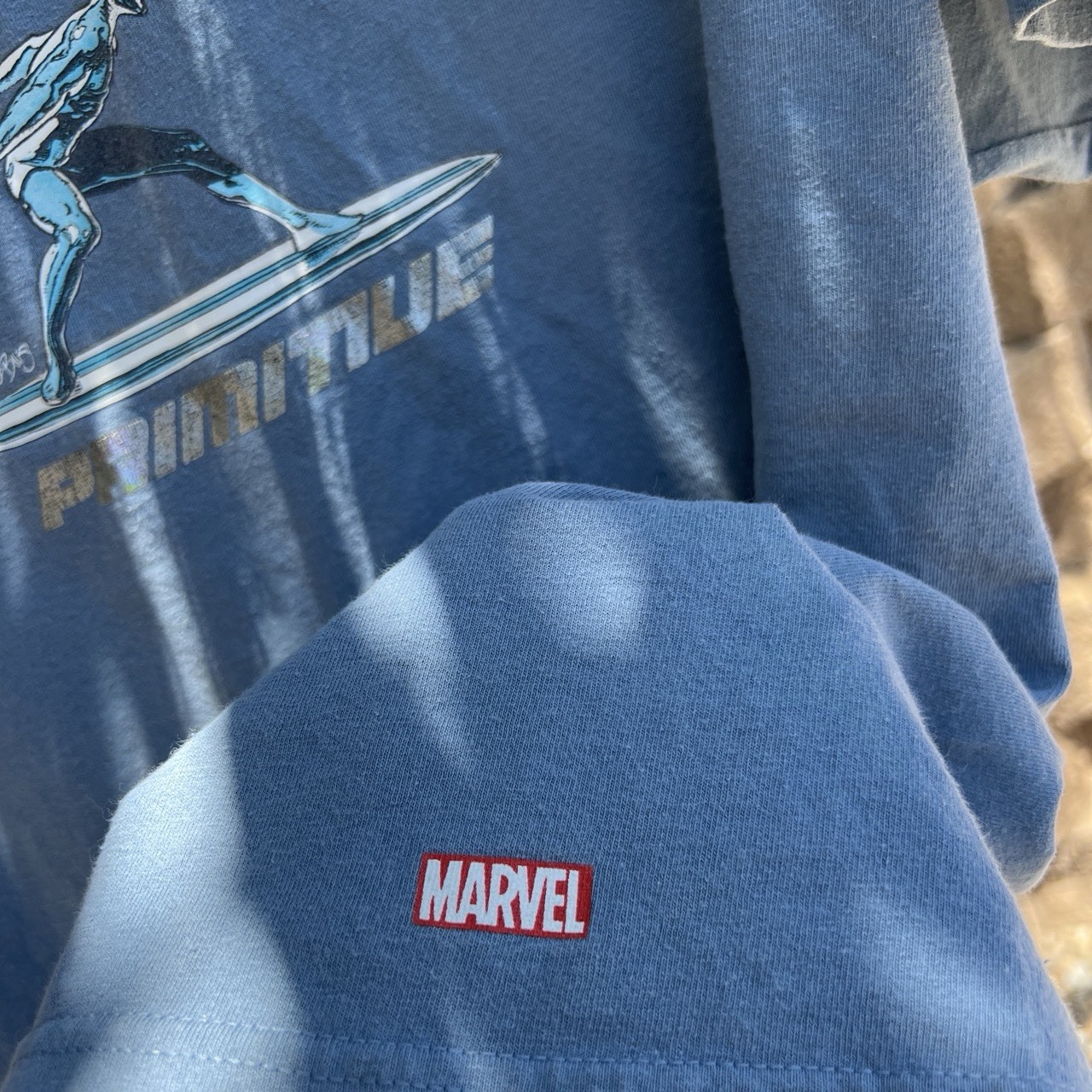 Primitive marvel silver surfer shirt gallery