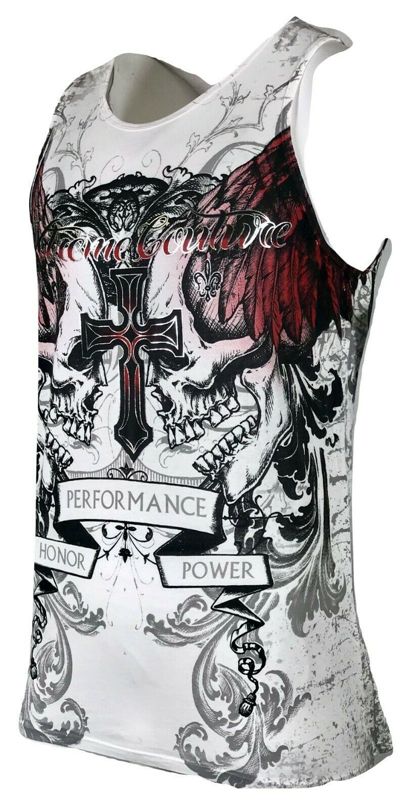 Xtreme Couture by Affliction Men's Tank Top Shirt Carnivore Skull Biker S-3XL gallery
