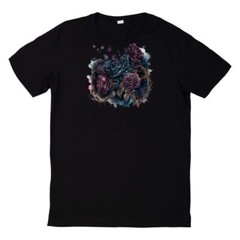Watercolour Gothic Flower T Shirt
