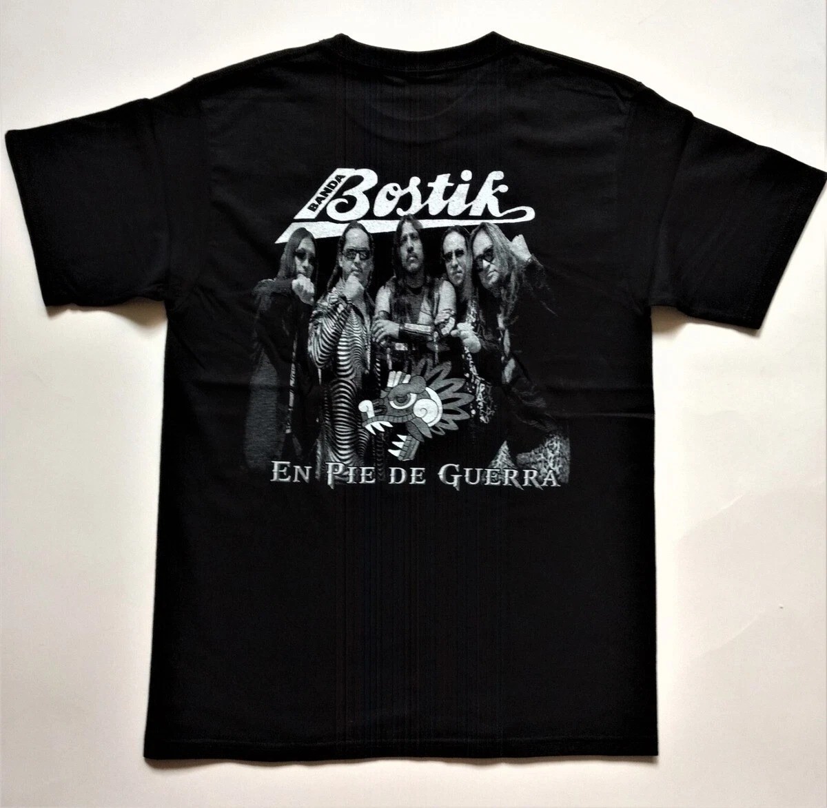 Vtg Banda Bostik Band heavy Cotton Black Unisex All Size T Shirt TU385