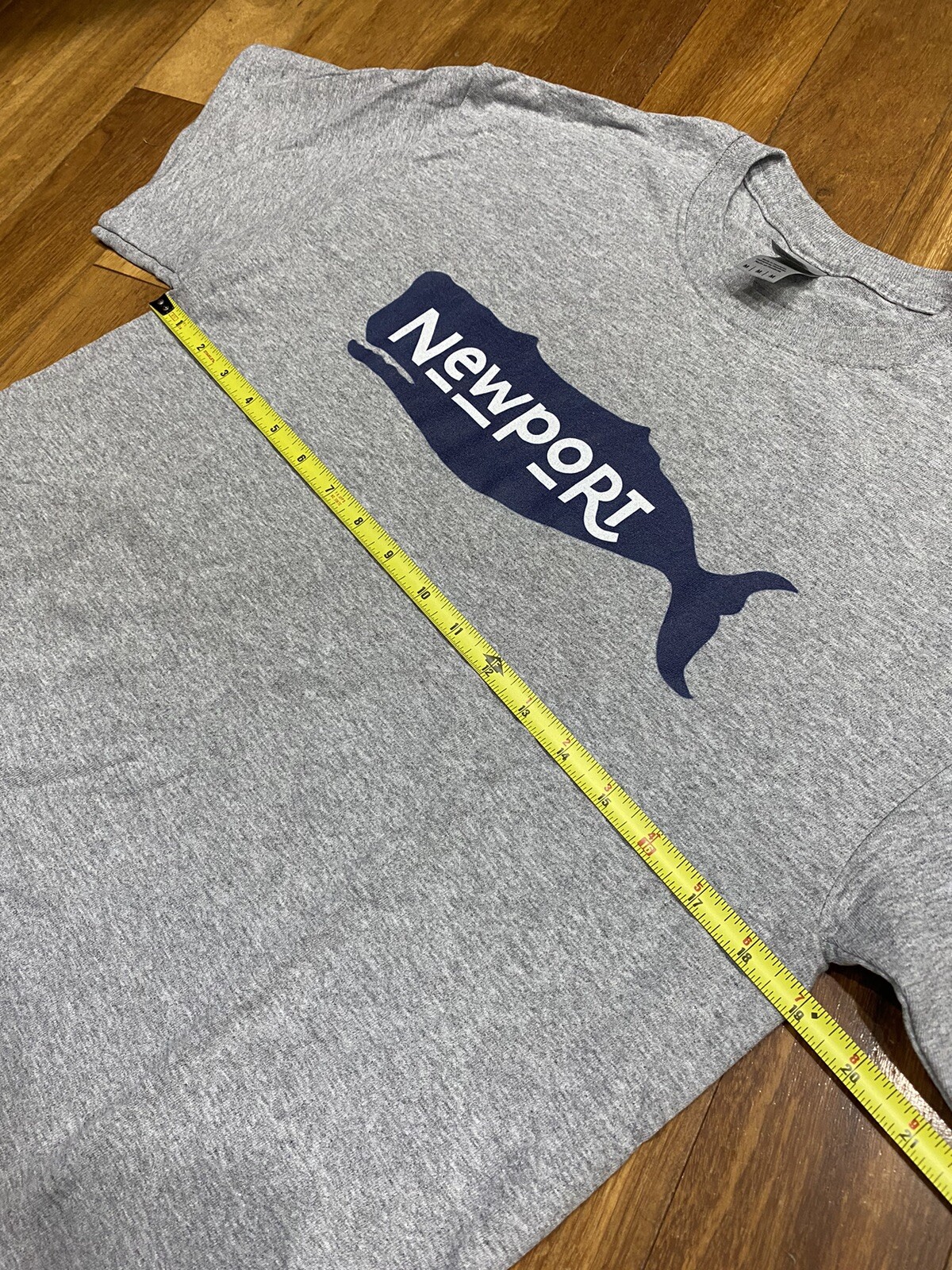 Newport RI CA Sperm Whale T Shirt Medium Mens Coastal Nautical Whale Watch gallery