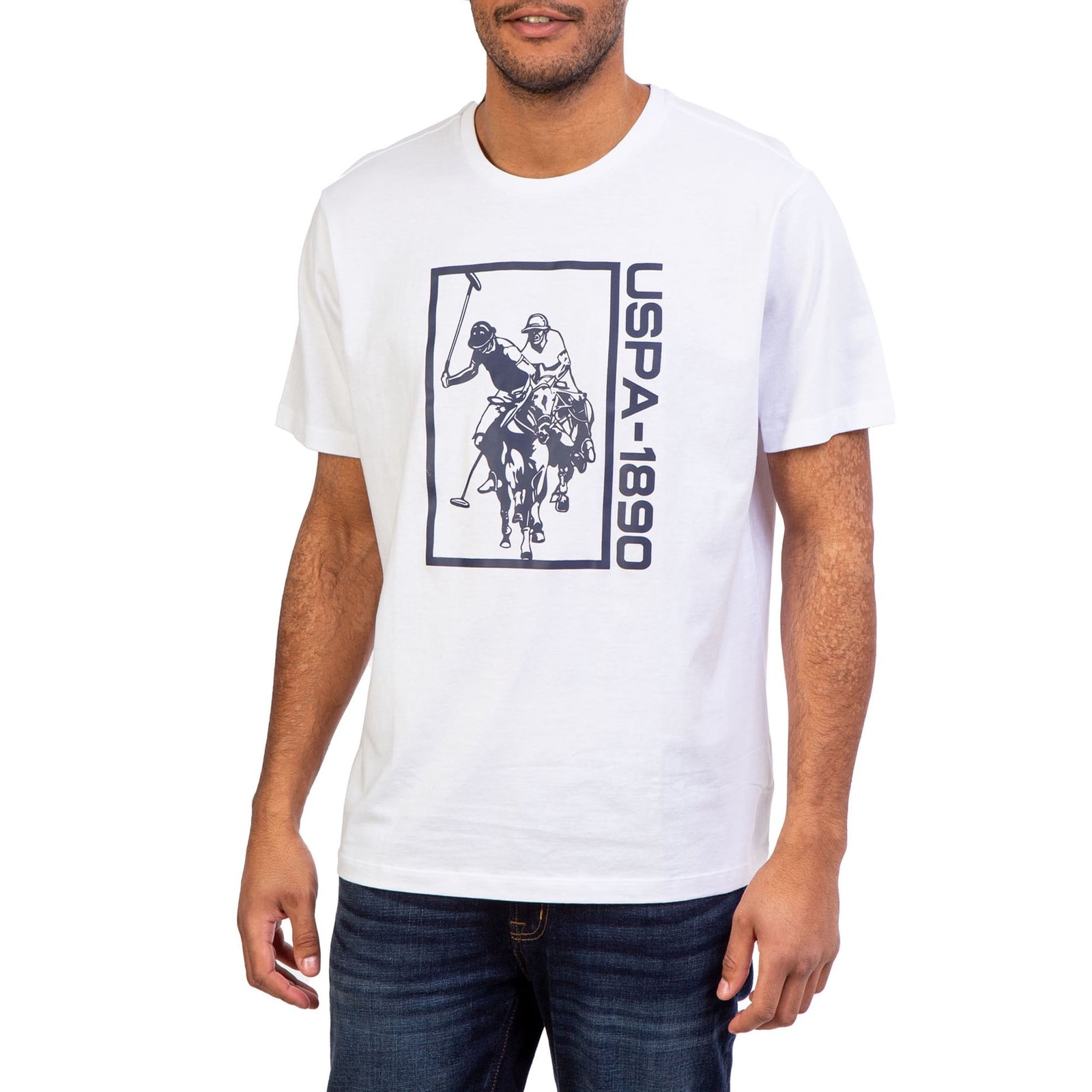 U.S. Polo Assn. Men's Graphic & Plain Regular/Plus Tee gallery