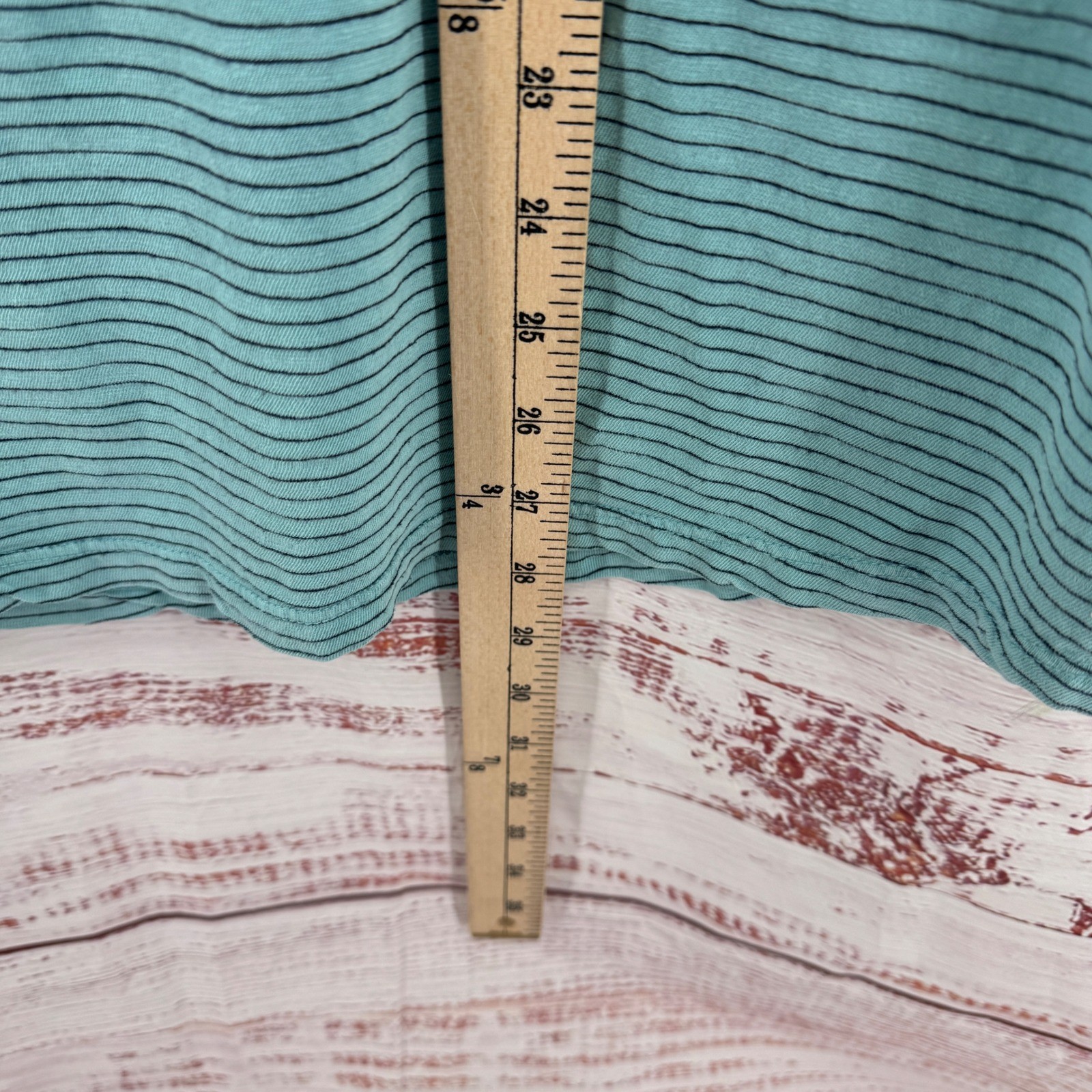 Marine Layer Shirt Mens Large Striped Short Sleeve Pocket Crewneck Casual Preppy gallery