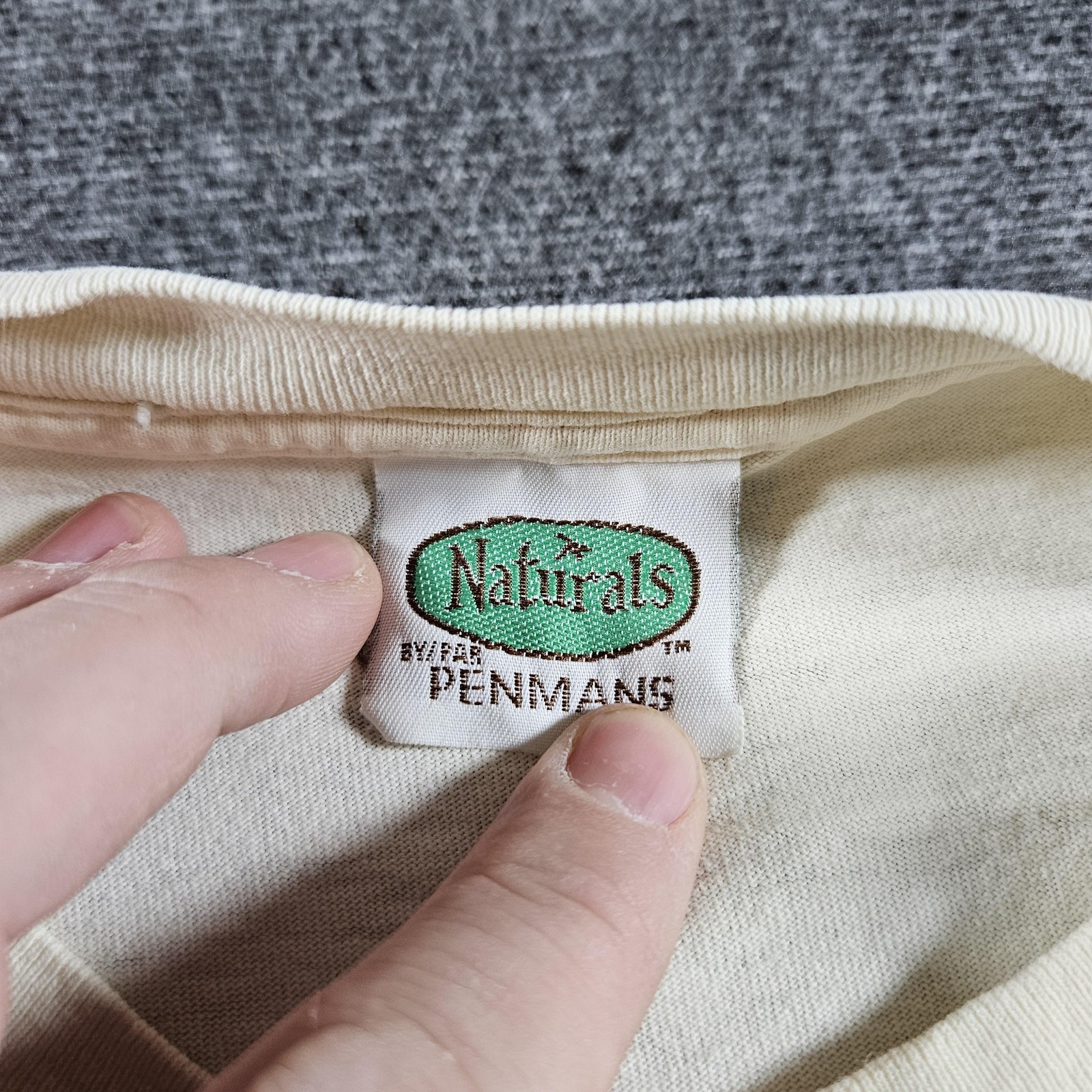 Vintage Naturals By Penmans Shirt Mens XL White Colorful Cat Graphic Art 90s gallery
