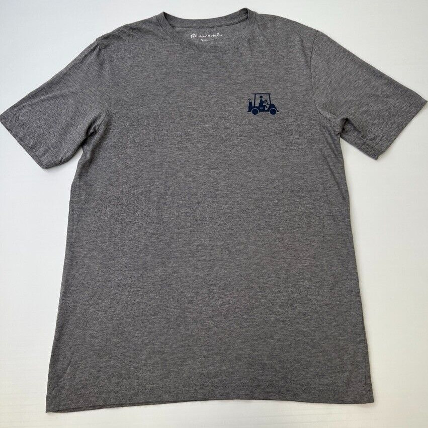 Travis Mathew Shirt Men Small Weekend Forecast Drink Golf Work Party Gym Core Go gallery