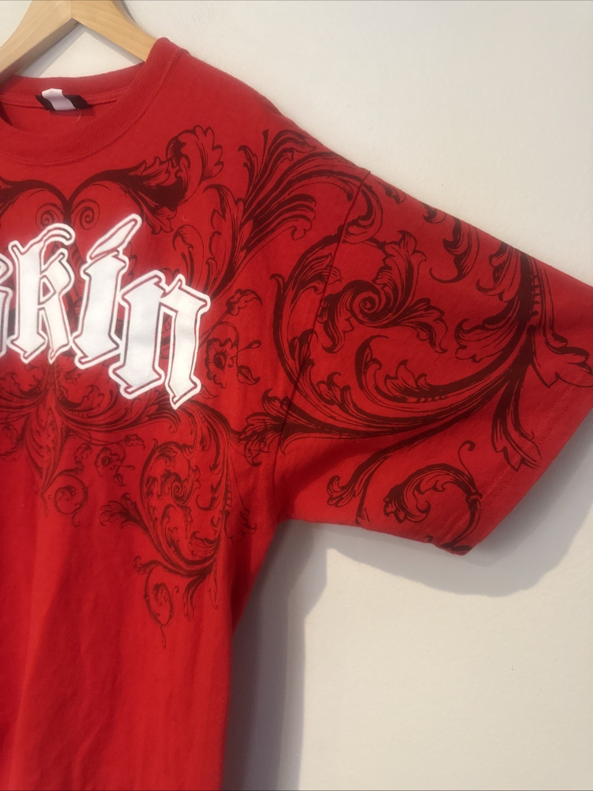 Skin Industries Mens XL Shirt Graphic Grunge Punk Skater Tattoo Vintage Y2K gallery