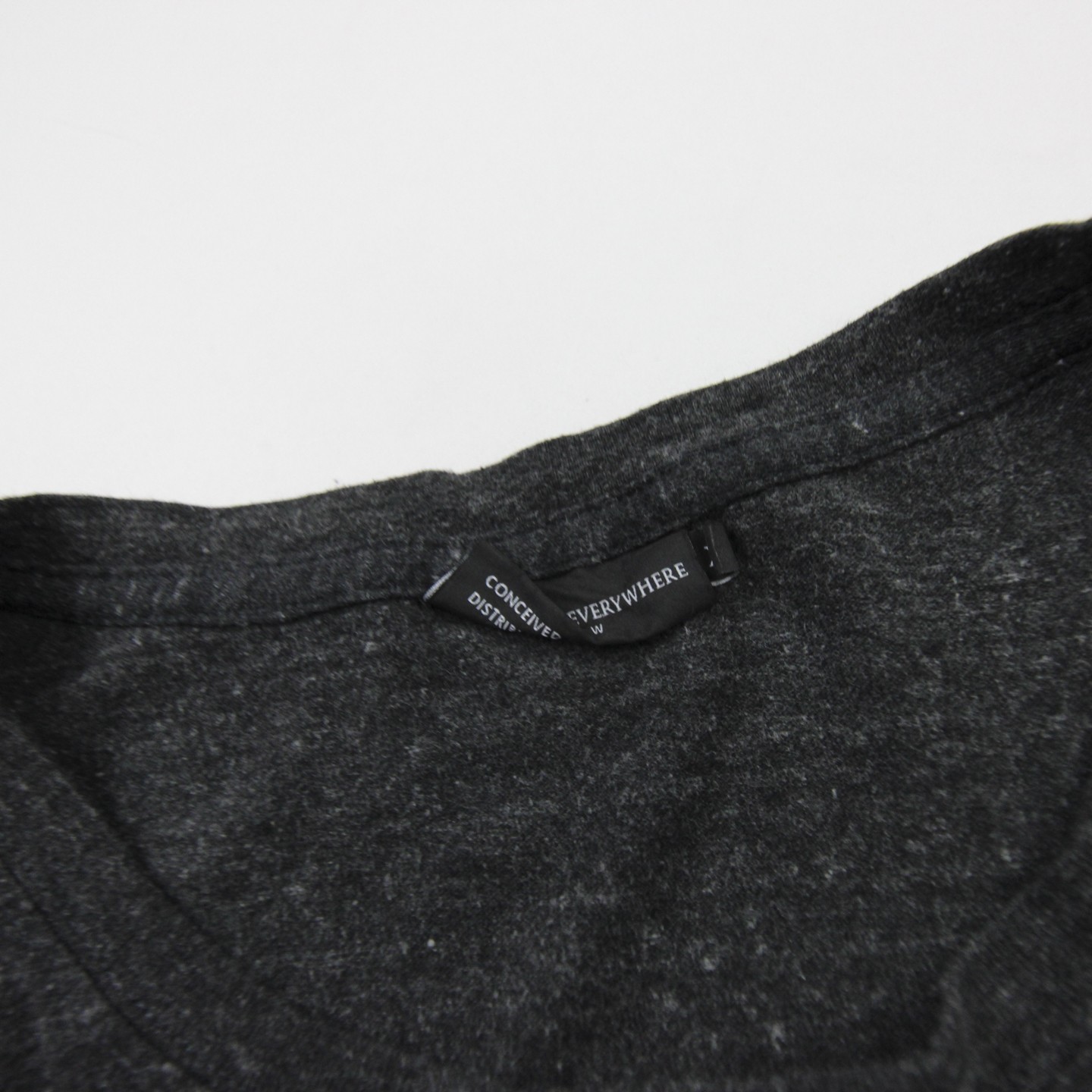 Keeping NY Everywhere Short Sleeve Shirt Men's Dark Gray Used XL gallery