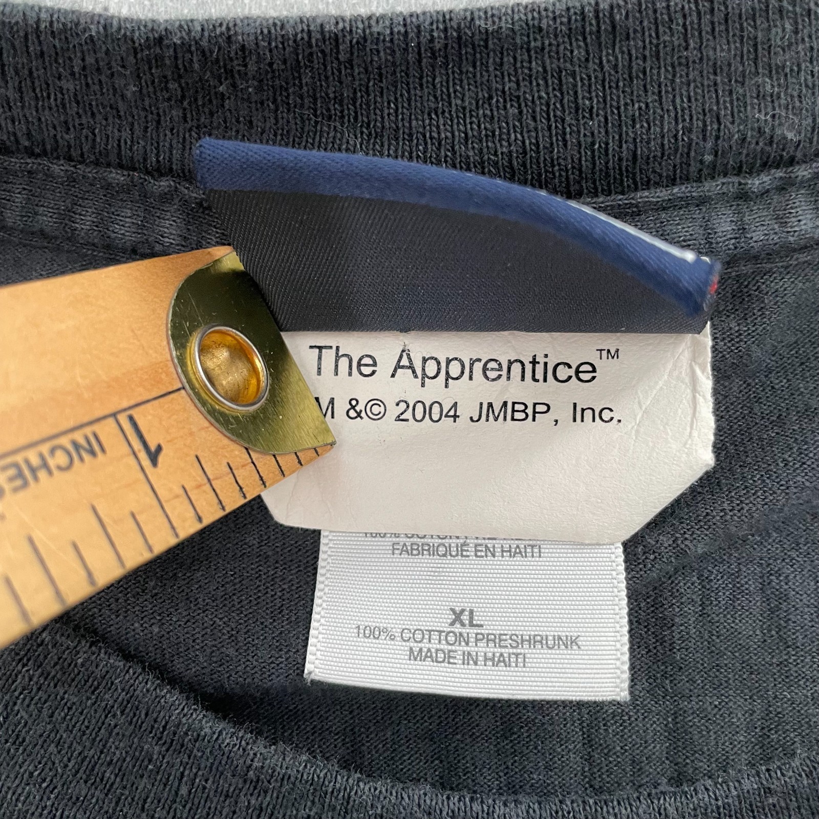 VINTAGE The Apprentice Shirt Adult XL Black You're Fired Donald Trump NBC Store gallery