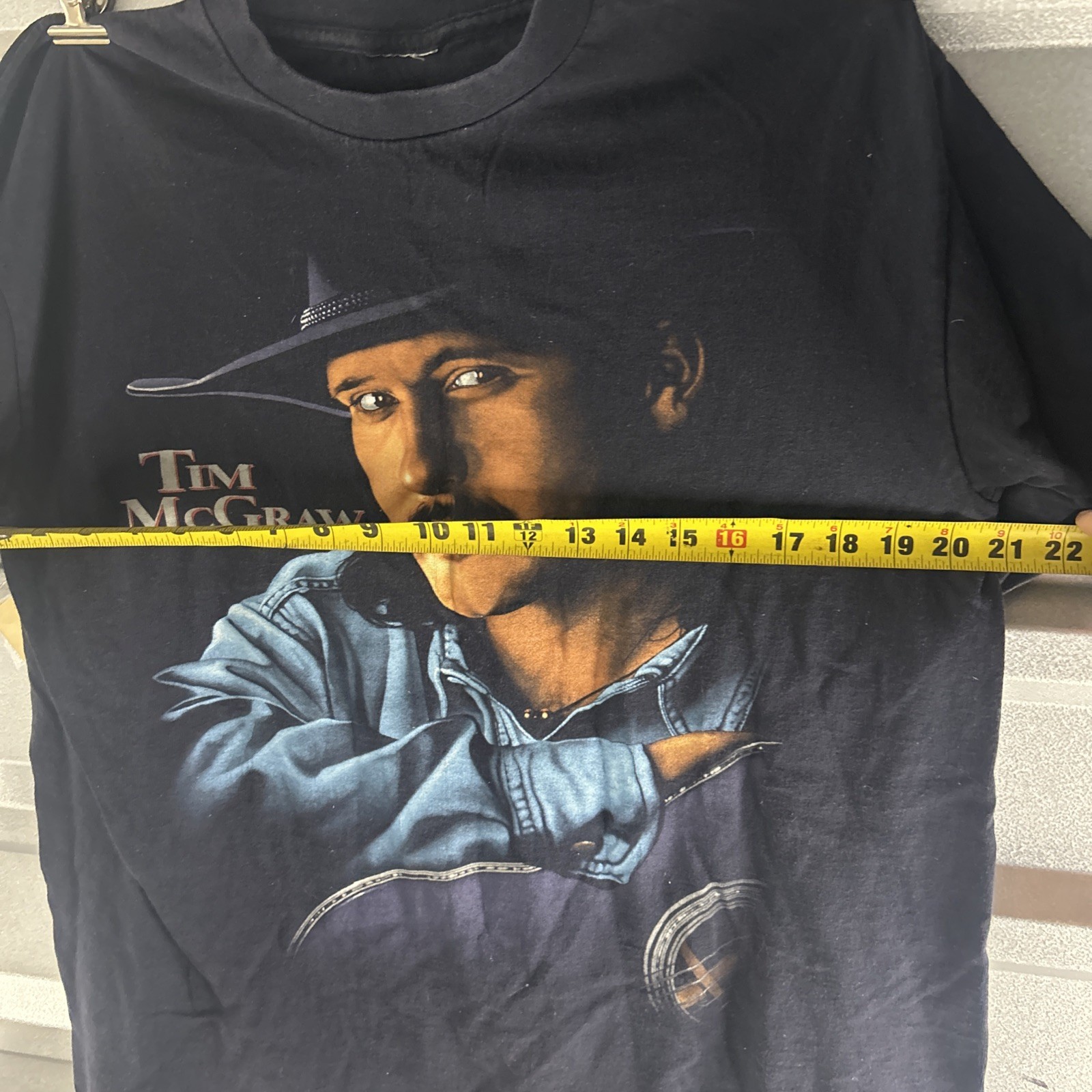 Tim McGraw Don't Take The Girl Black Single Stitch VTG T-Shirt Unknown Size gallery
