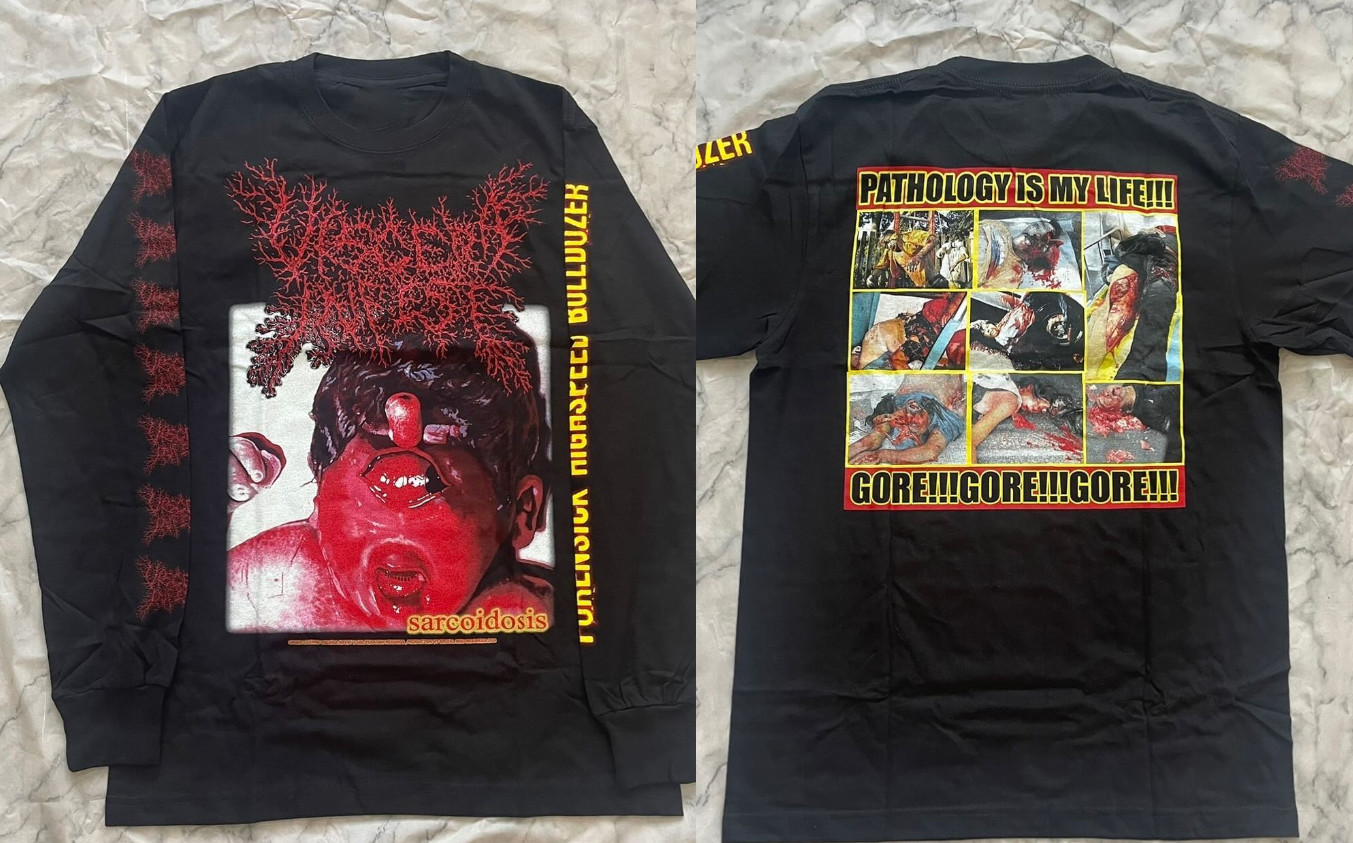 Rare Viscera Infest Band Gore Ablum long sleeve All Size S to 5XL 2F1506 gallery
