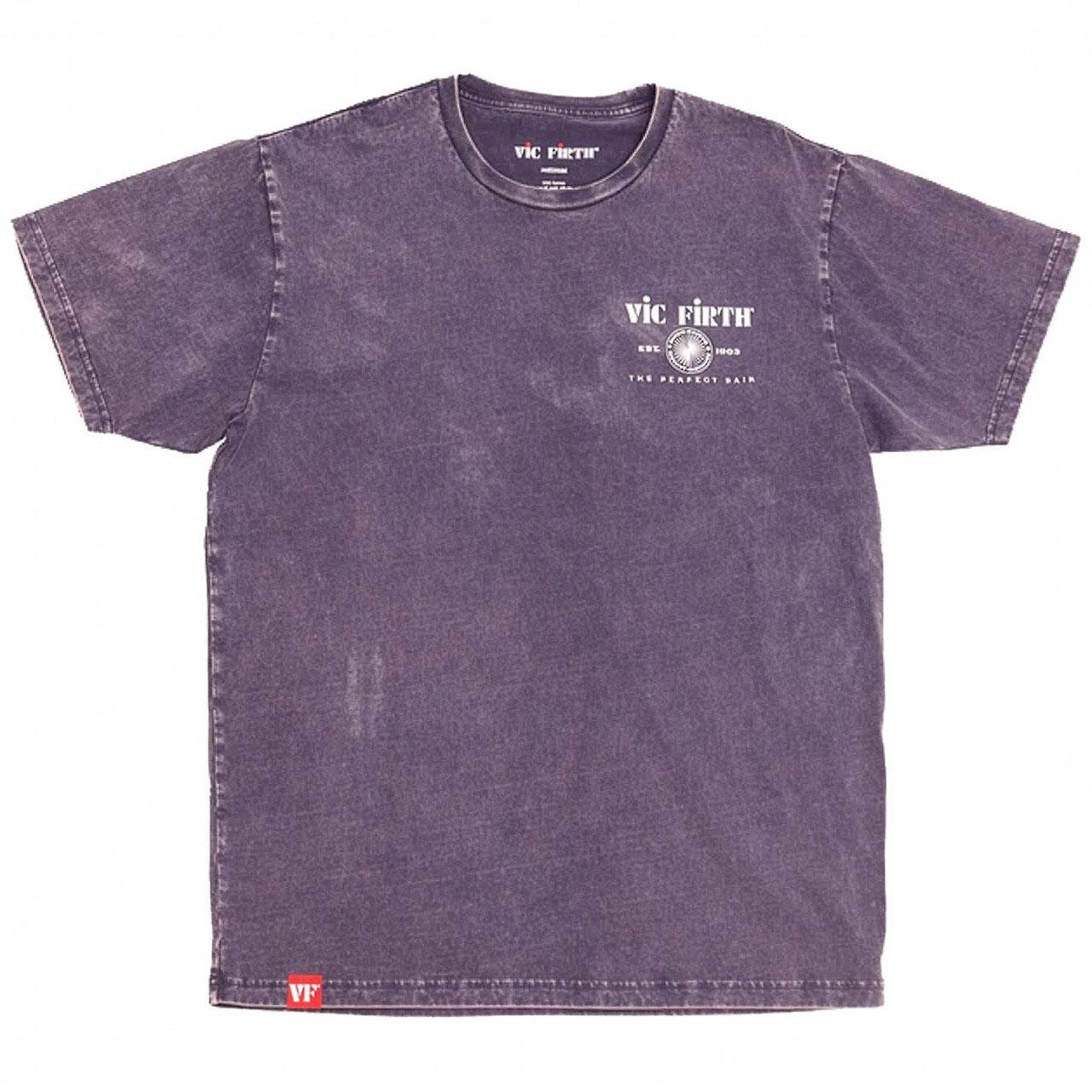 Vic Firth Limited Edition Cotton Technical T-Shirt – Washed Purple