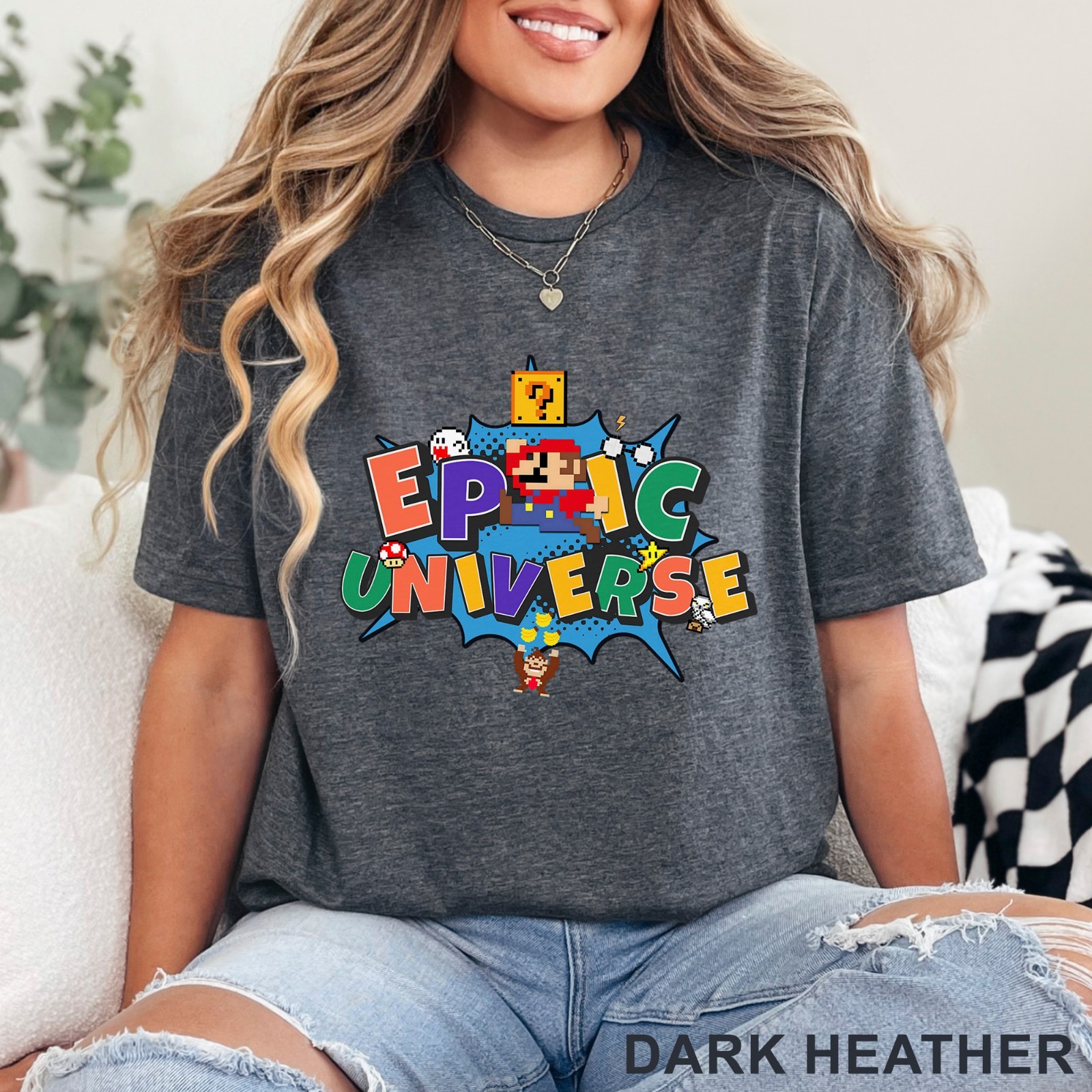 Epic Universe Mario Land Shirt, Super Nintendo World Shirt, Universal, 203449 gallery