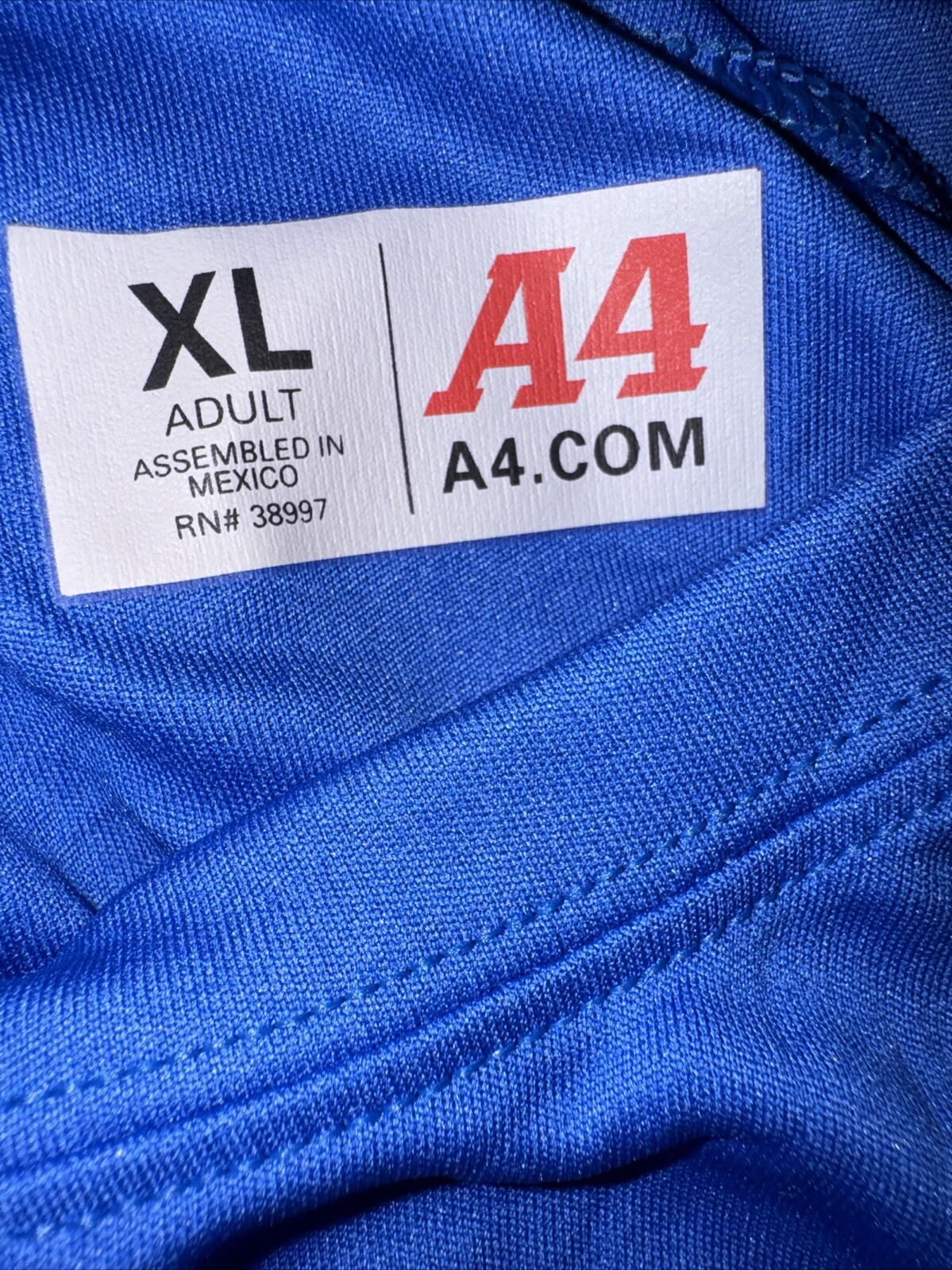 A4 N3142 Mens Short Sleeve DriFit Cooling Performance Shirt Xl Royal Blue New gallery