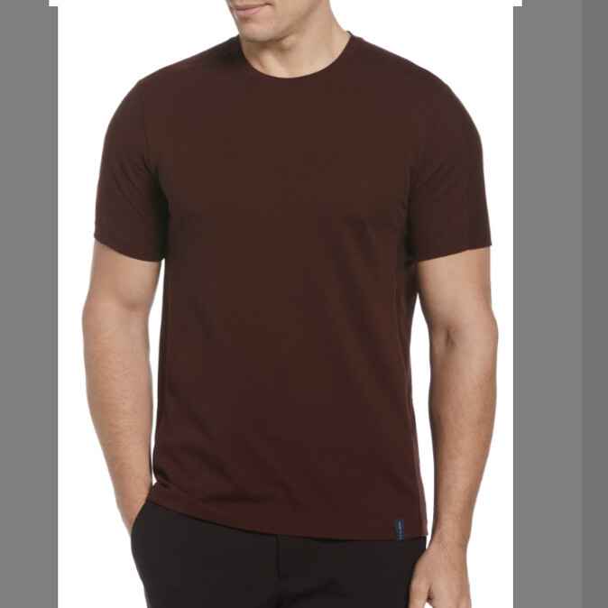 Perry Ellis Texture Block Tee Shirt Men's Size 2X Big and Tall 4HSK7652RT 209 gallery