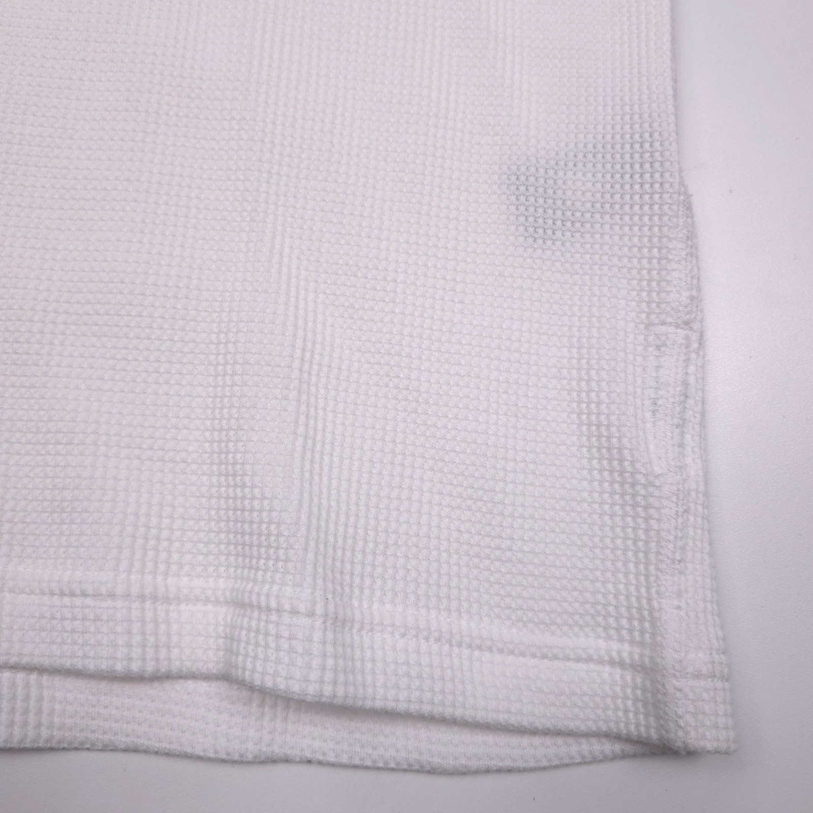 Rag & Bone Waffle Knit Henley Shirt Mens Size Small White Cotton Long Sleeve gallery
