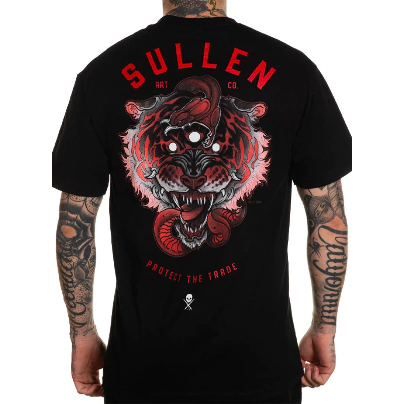 Sullen Men's T-shirt 3 EYE TIGER Tattoos Urban Design Premium Quality FREESHIPS gallery
