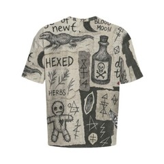 Protection Hex Oversized Unisex Cotton Tee Shirt T-Shirt Occult Dark Magic Spell