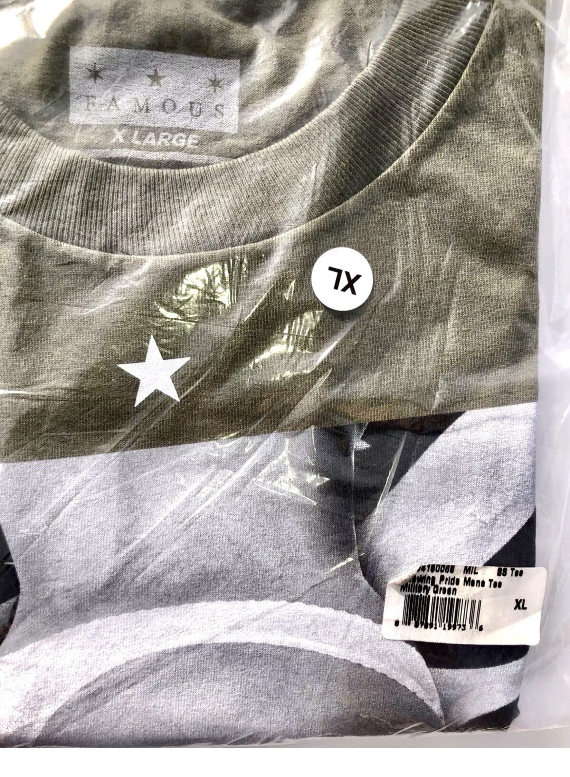 Famous Stars And Straps USA Flag Shirt NWT XL Travis Barker Blink 182 July 4th gallery