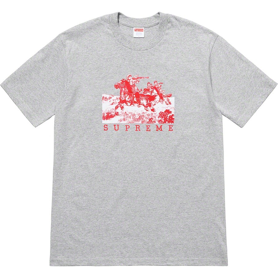 Supreme Riders Tee Black Grey S/S 19 gallery