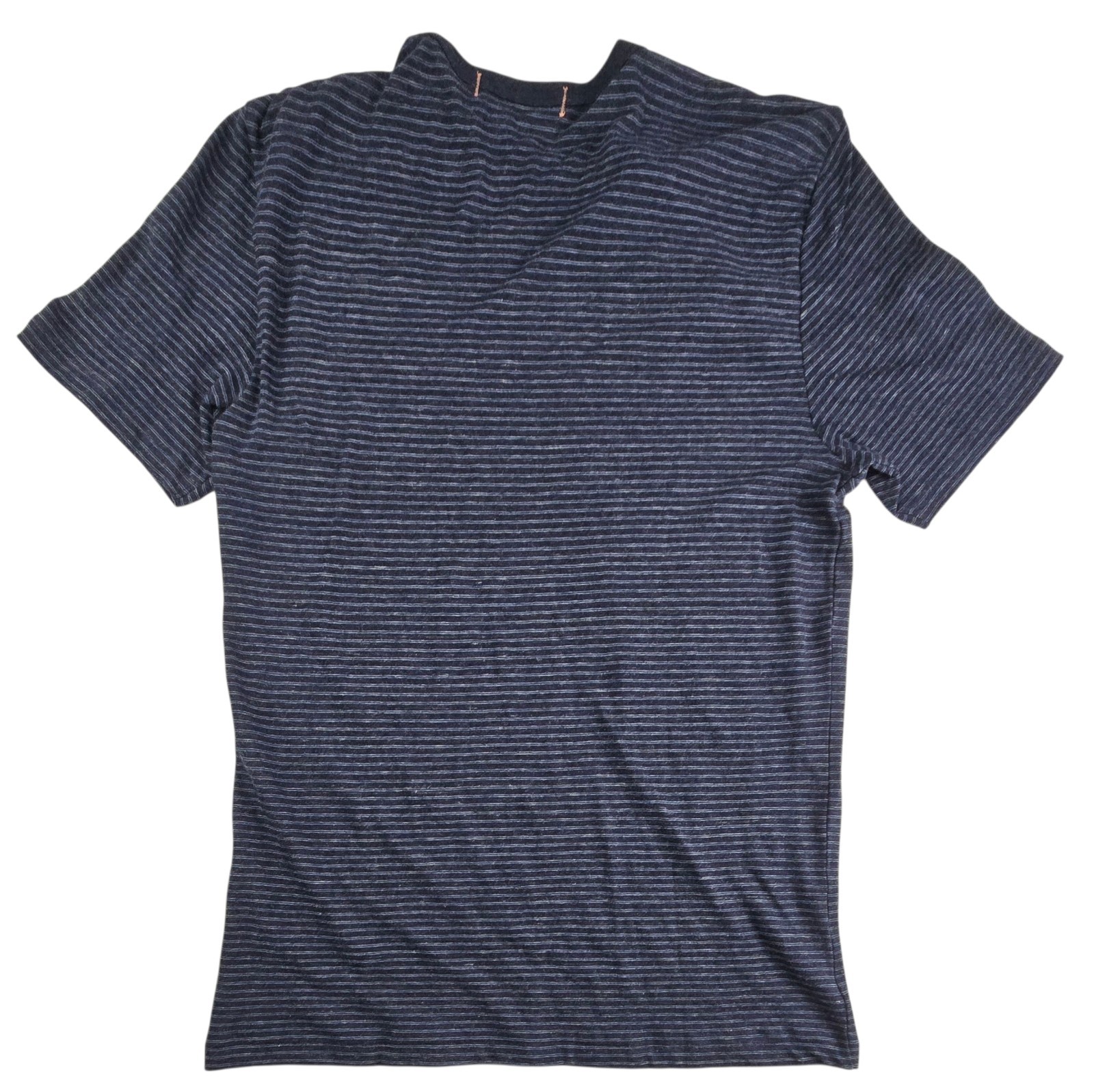 Faherty Vintage Chambray Tee T-Shirt Navy Cove Stripe Small Modal NWT $78 Retail gallery