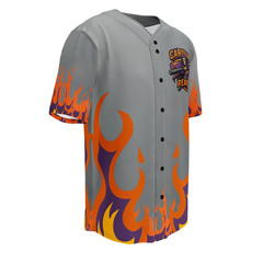 Baseball Jersey | Carolina Reapers | Sports Team Jersey | Gray Variant
