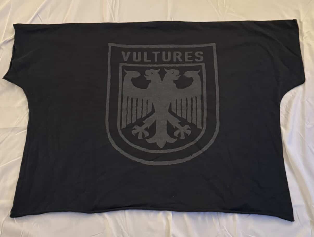 Yeezy Vultures Boxy T-Shirt - Black Kanye West Merch - Size 3 - Authentic gallery