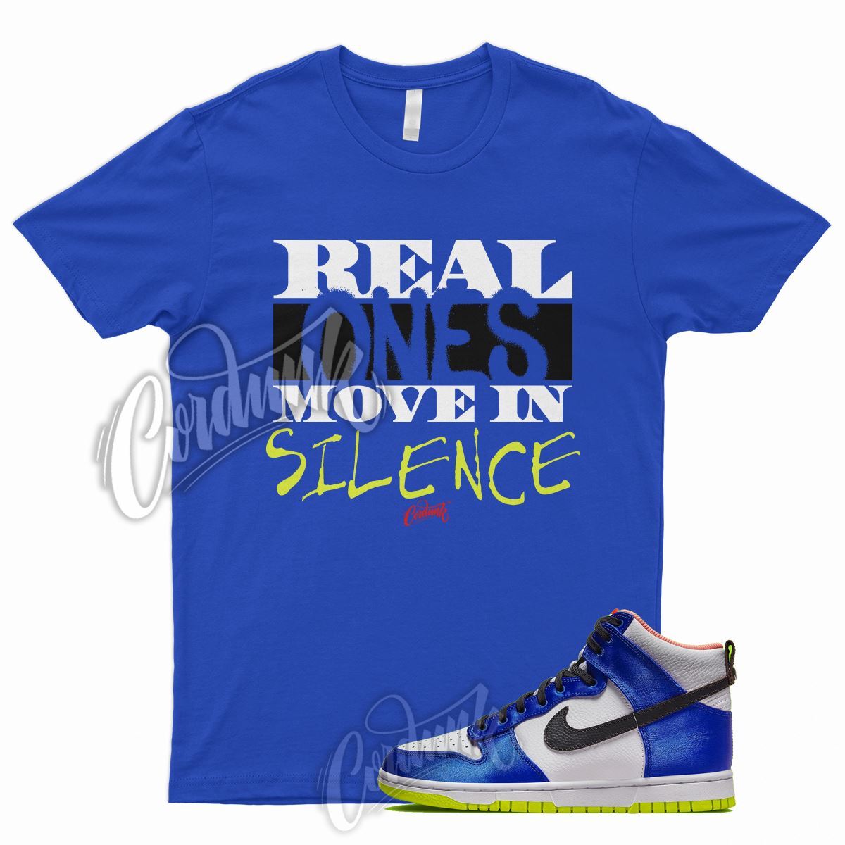 R1 T Shirt for N Dunk High Blue Satin Racer Atomic Green Royal Griffey 1 Volt gallery