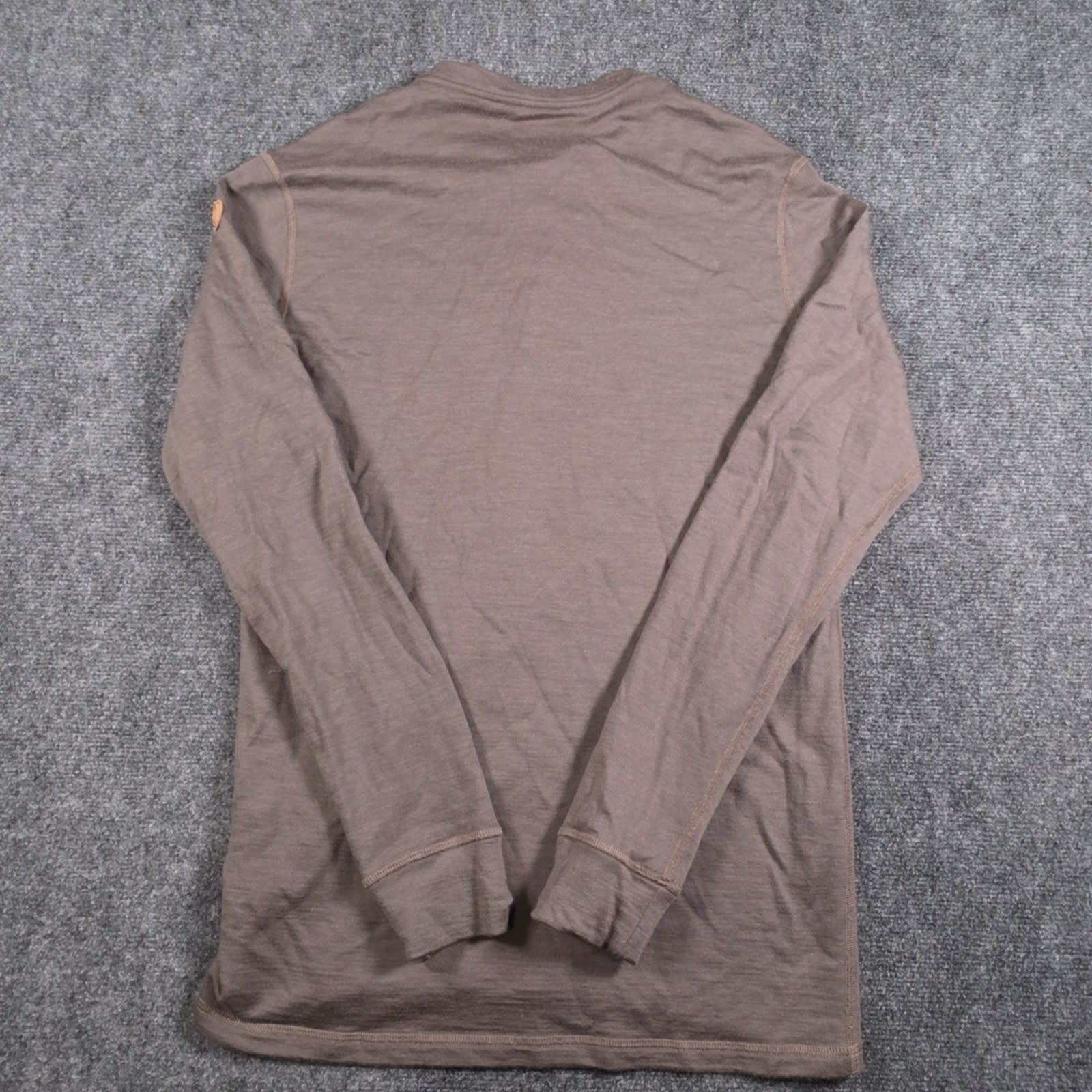 Fjallraven Lappland Merino Henley Mens Medium Brown Long Sleeve Wool Base Layer gallery