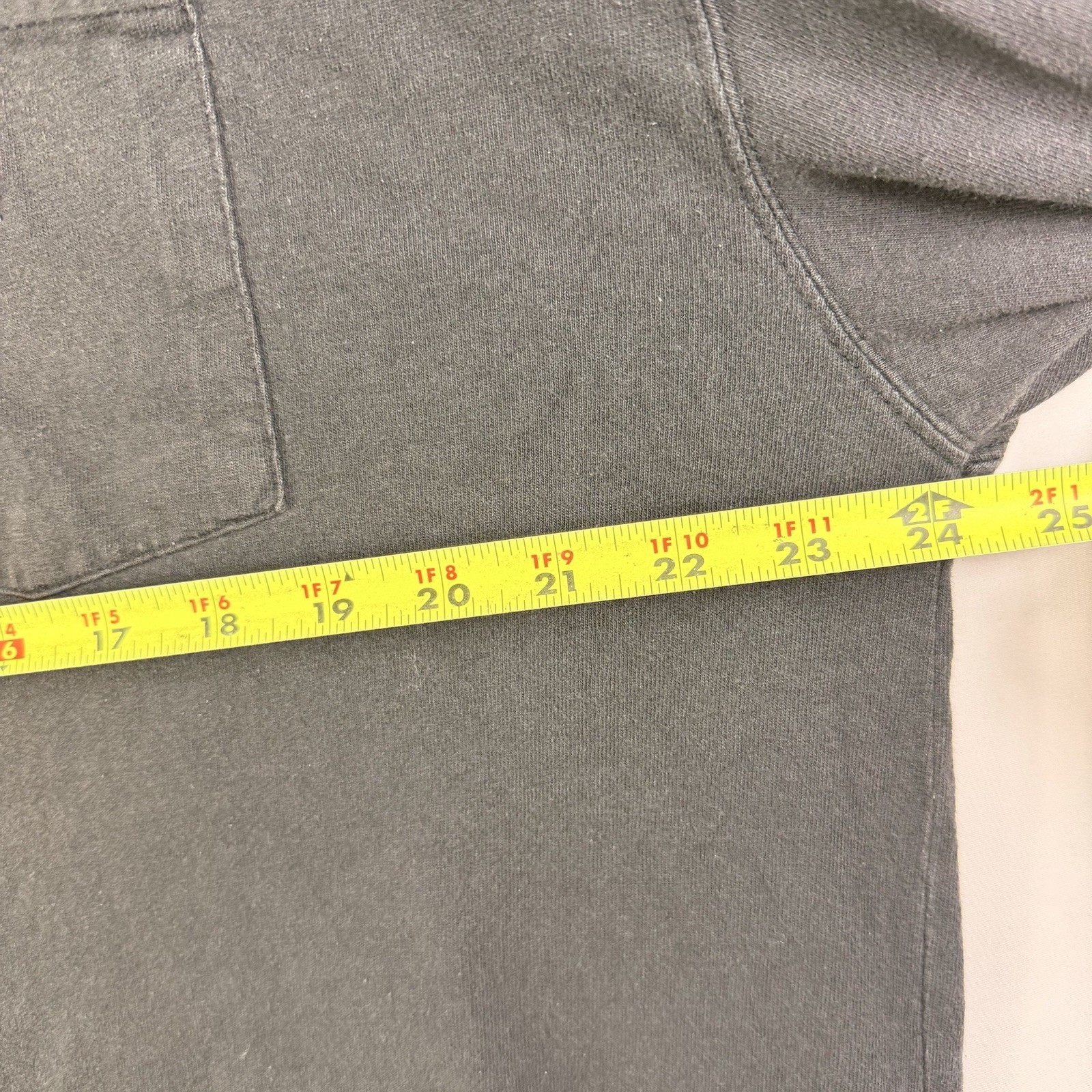 Carhartt Shirt Men’s XL Gray Original Fit 100% Cotton Long Sleeve Pocket K126 gallery