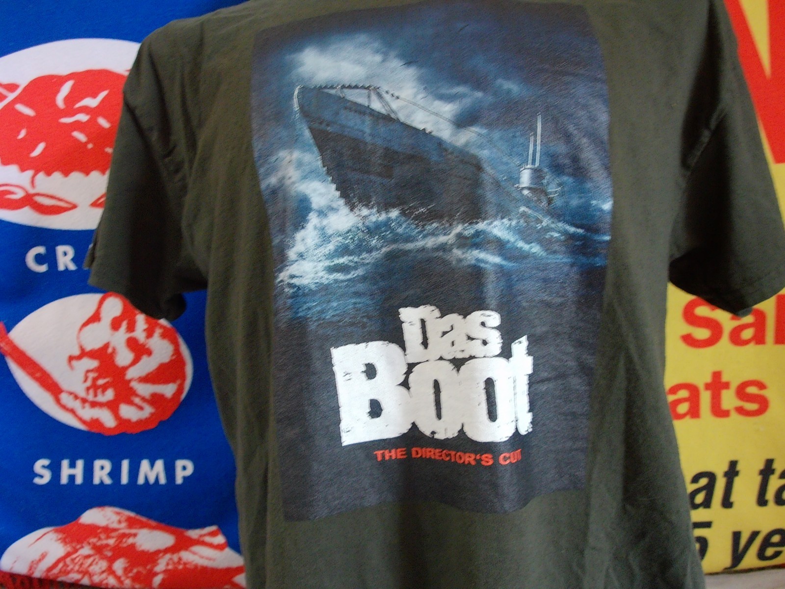 VTG DAS BOOT Directors Cut T Shirt Men's XL German Movie Promo WOLFGANG PETERSON gallery