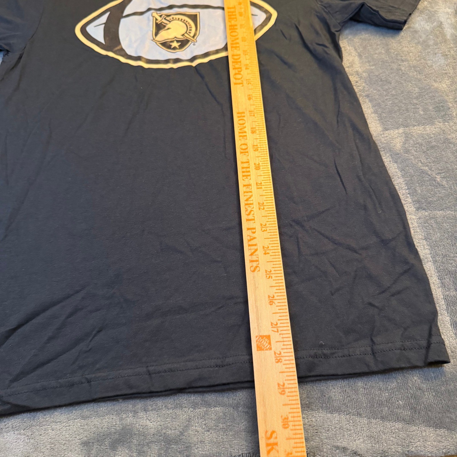 Fanatics Black Army Black Knights Football T Shirt Men's Size Medium gallery