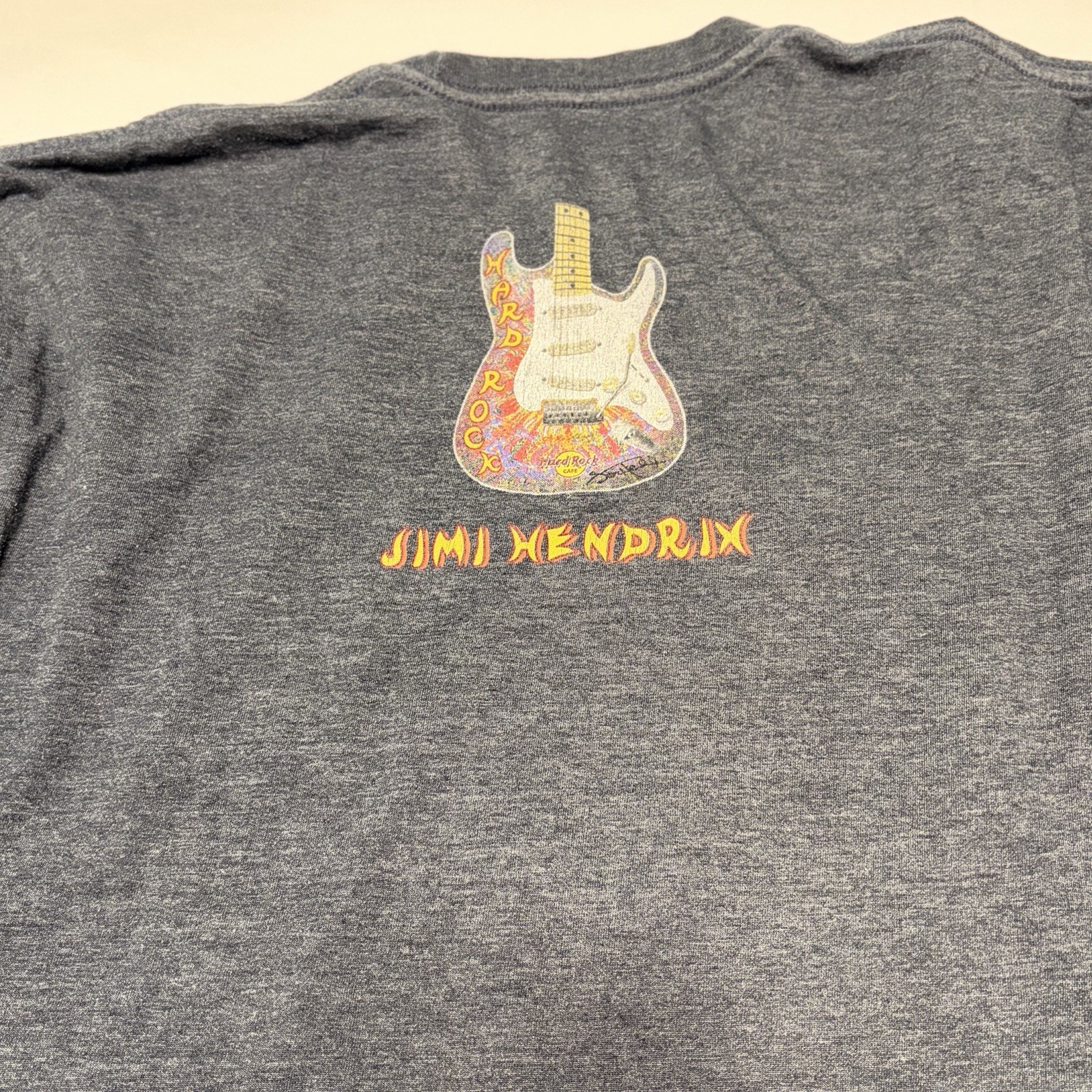 Hard Rock Cafe Jimi Hendrix Shirt XL Signature Series 29 Myrtle Beach Fender gallery