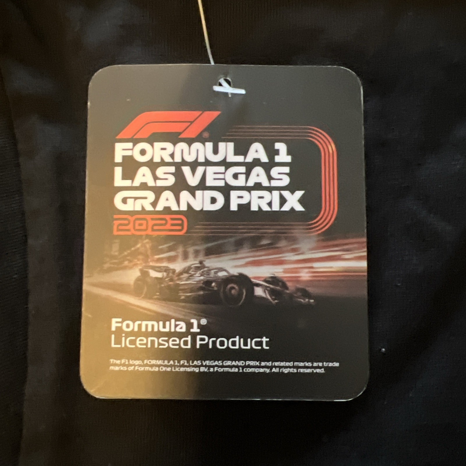 NWT F1 Black 2023 Las Vegas Grand Prix Celebrate Vegas Shirt - Size Large gallery