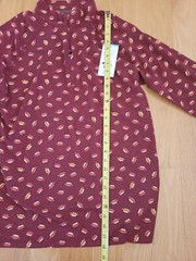 Saxx Viewfinder Long Sleeve Half Zip Top Red/Hot Dog Men’s Size L